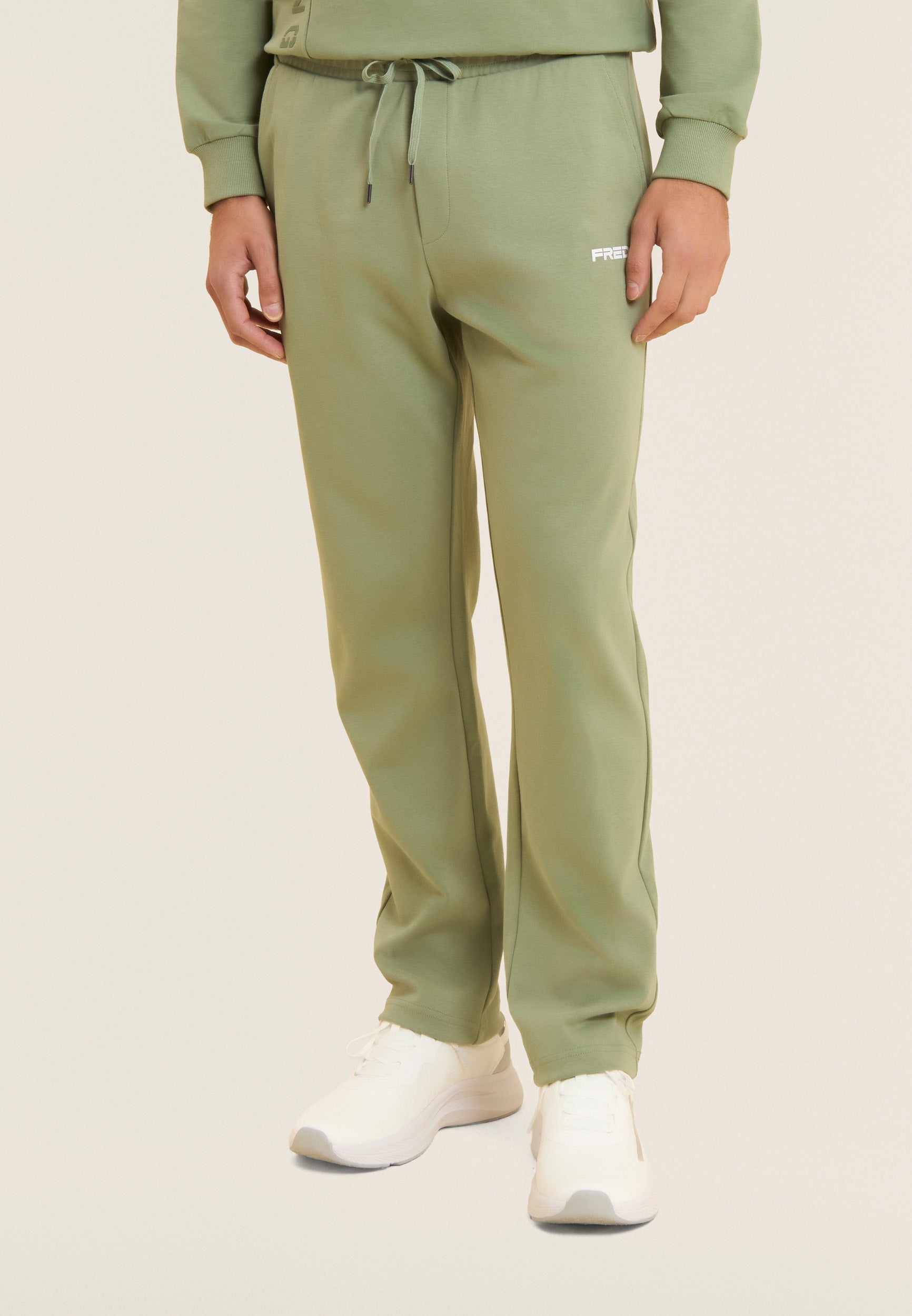freddy-pantaloni-sportivi-cotone-gamba-dritta-con-coulisse-pantaloni-uomo-unisex image 1
