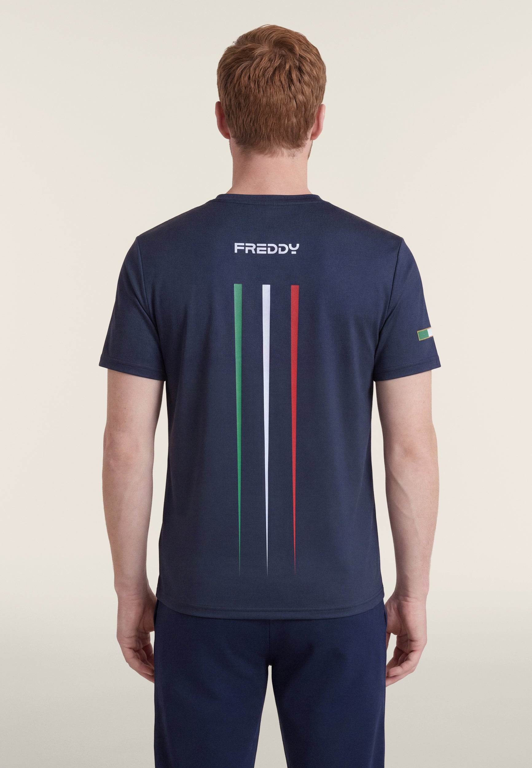 freddy-t-shirt-uomo-fipav-regular-fit-tessuto-tecnico-uv-50 image 3
