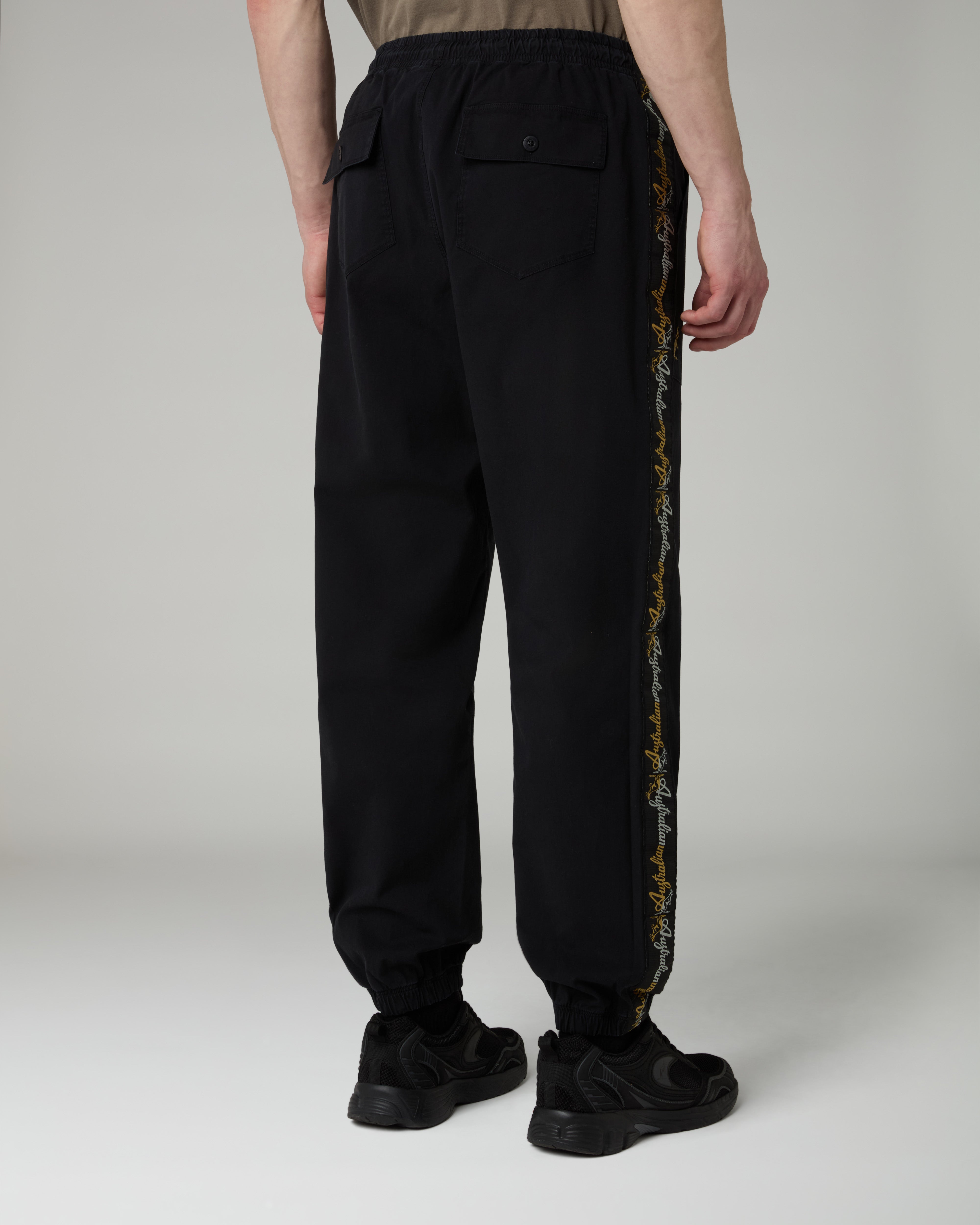 australian-mirage-lux-track-pant-pantalone-cotton-twill-con-banda-lux image 3
