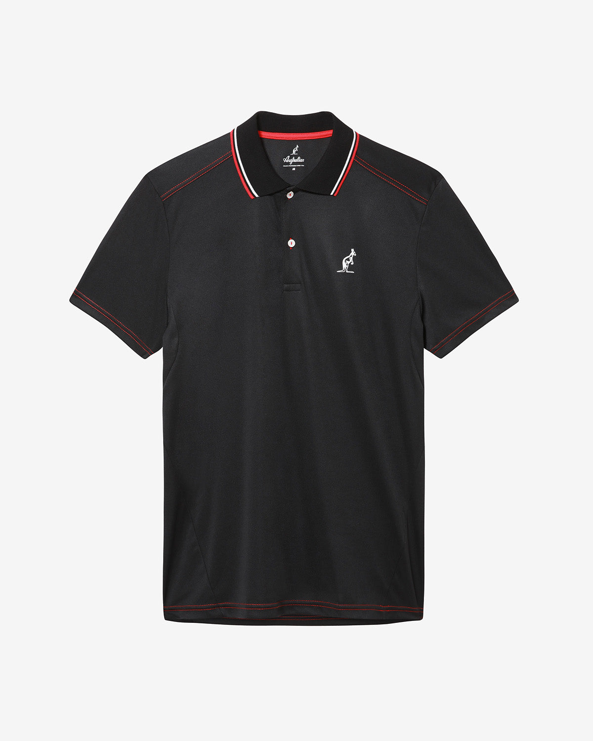 australian-tech-ace-polo-tennis-polo-uomo-tecnica-nera image 5
