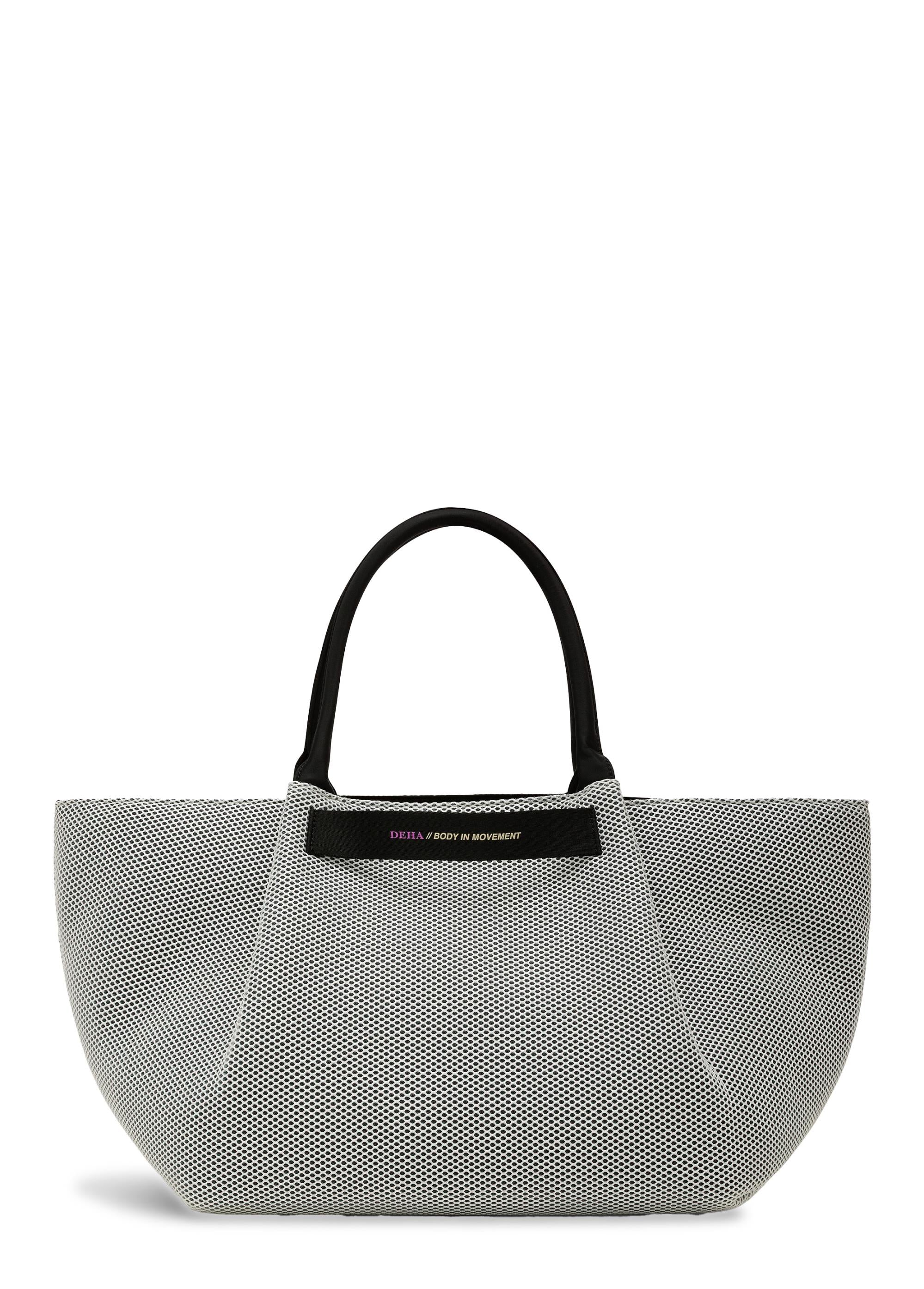 deha-d42921-tote-bag-in-rete-bianco image 2