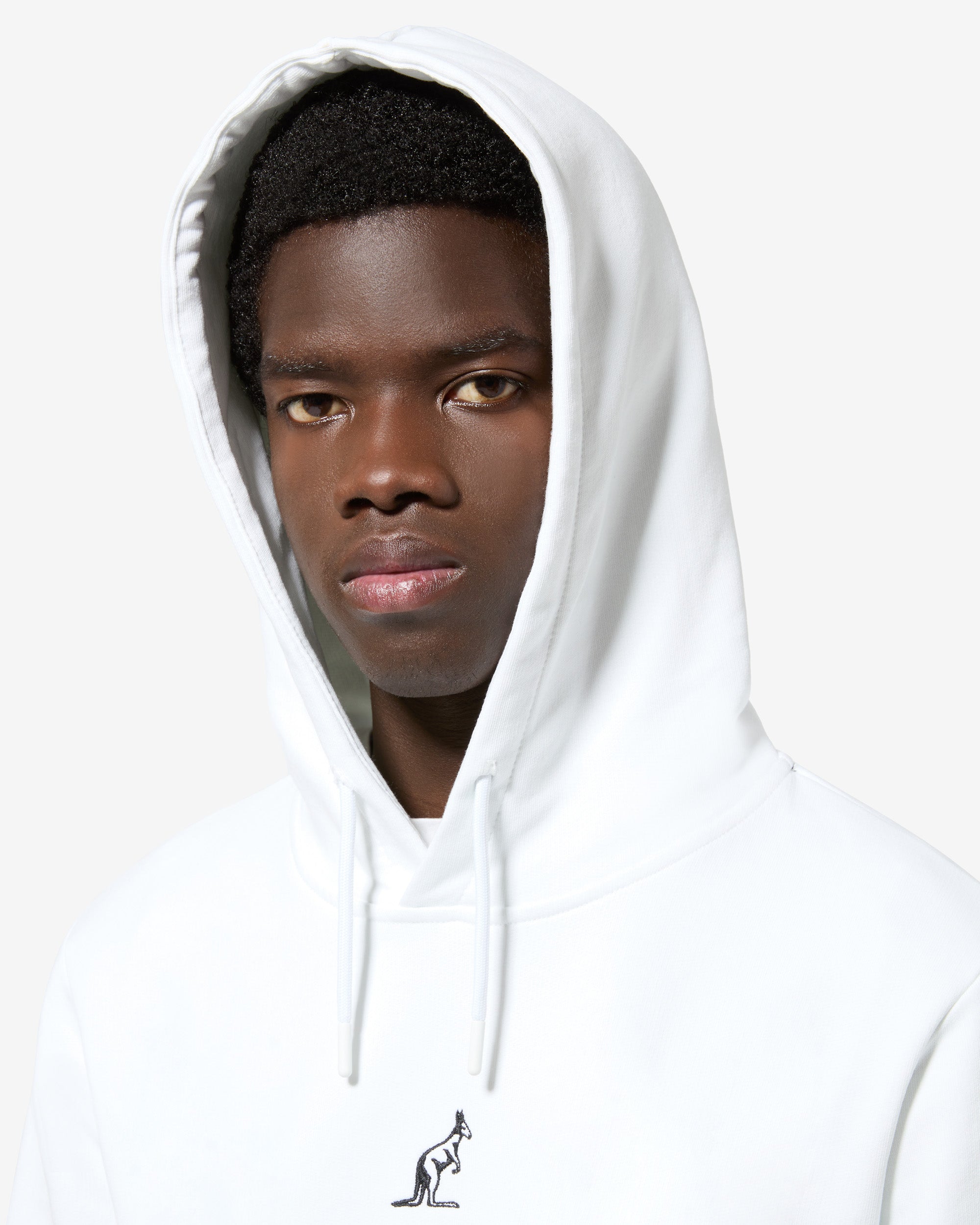 australian-ethnic-hoodie-felpa-cotone-con-cappuccio-bianca image 4