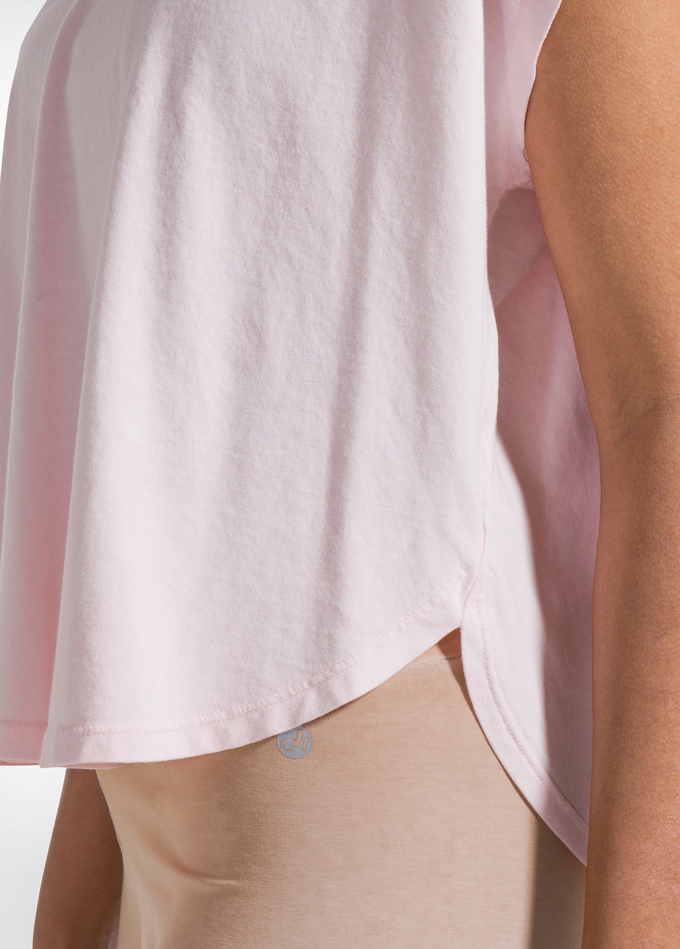 deha-t-shirt-loose-fit-in-jersey-organico-rosa image 3