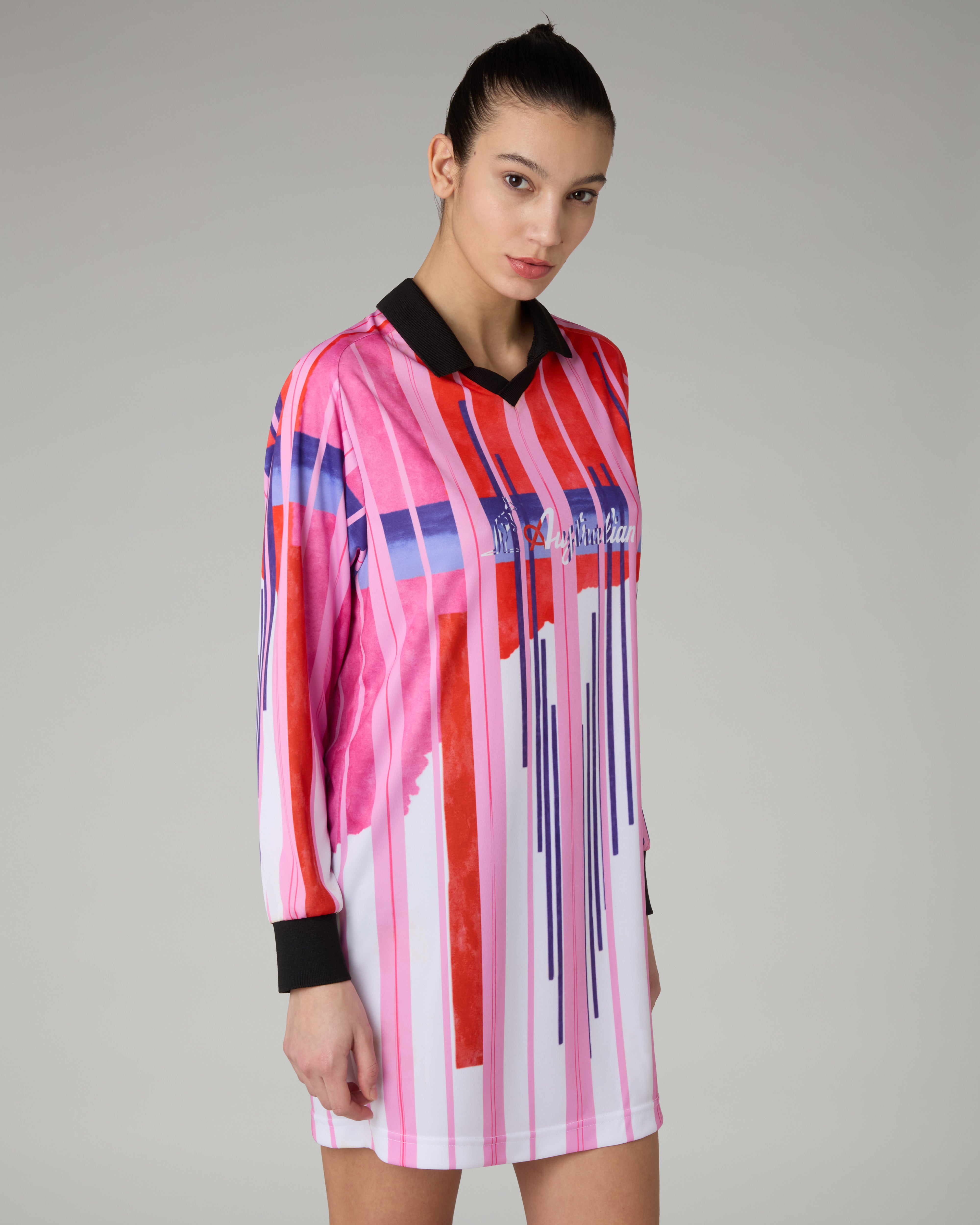 australian-goran-soccer-dress-abito-calcio-ace-rosso-bright-red image 1
