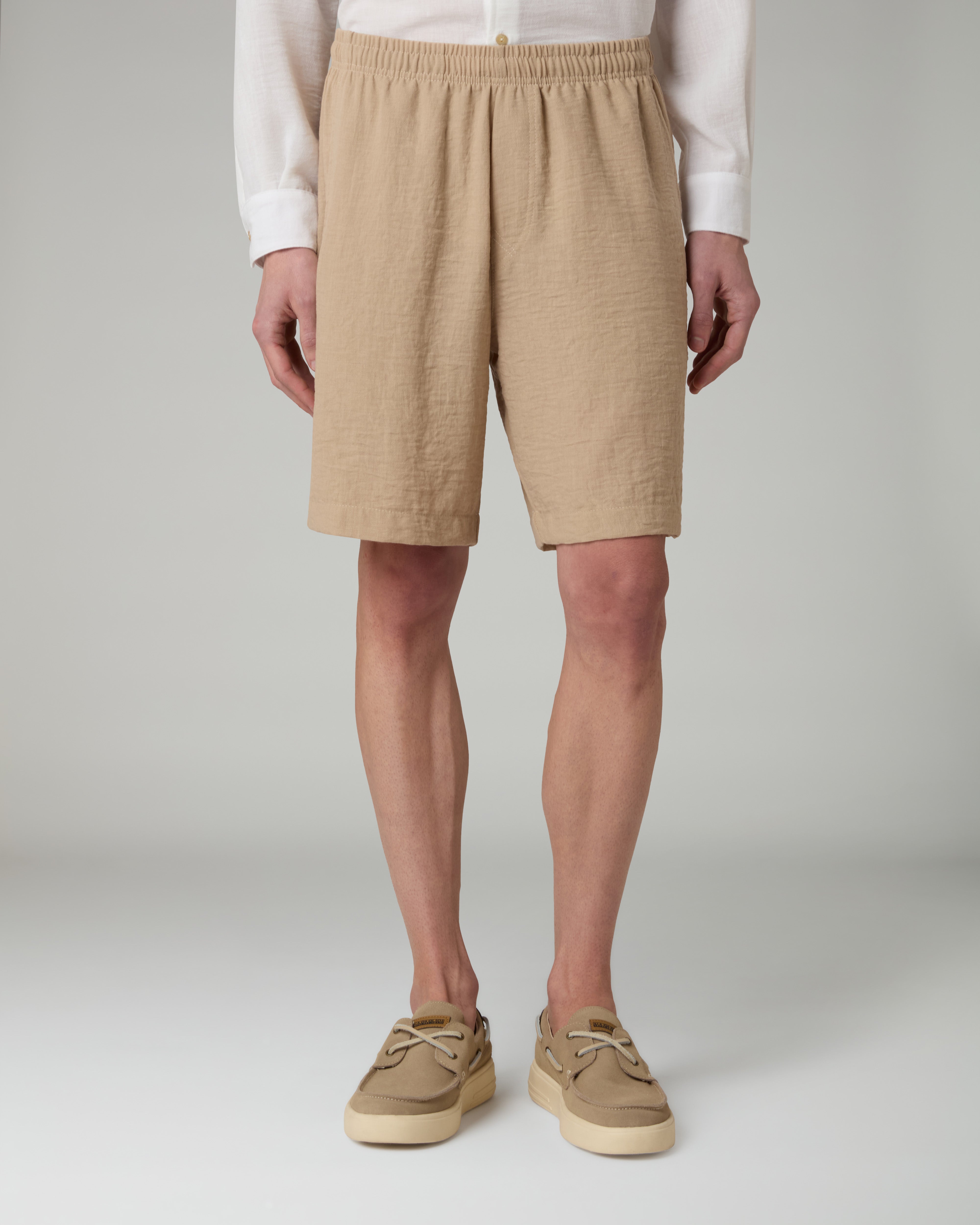 australian-doric-light-short-short-canvas-kaki image 1