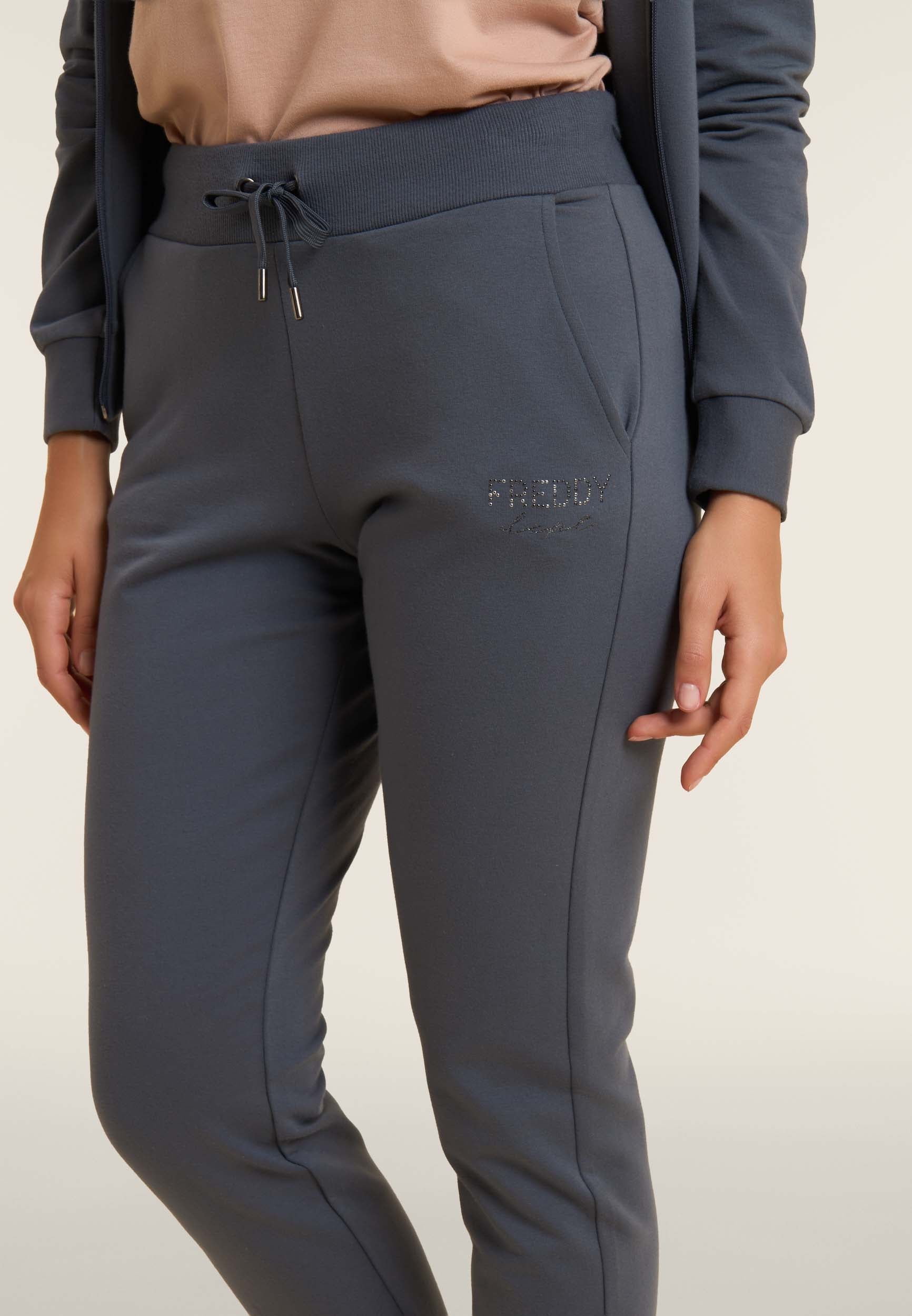 freddy-pantaloni-regular-fit-gamba-dritta-con-coulisse image 2