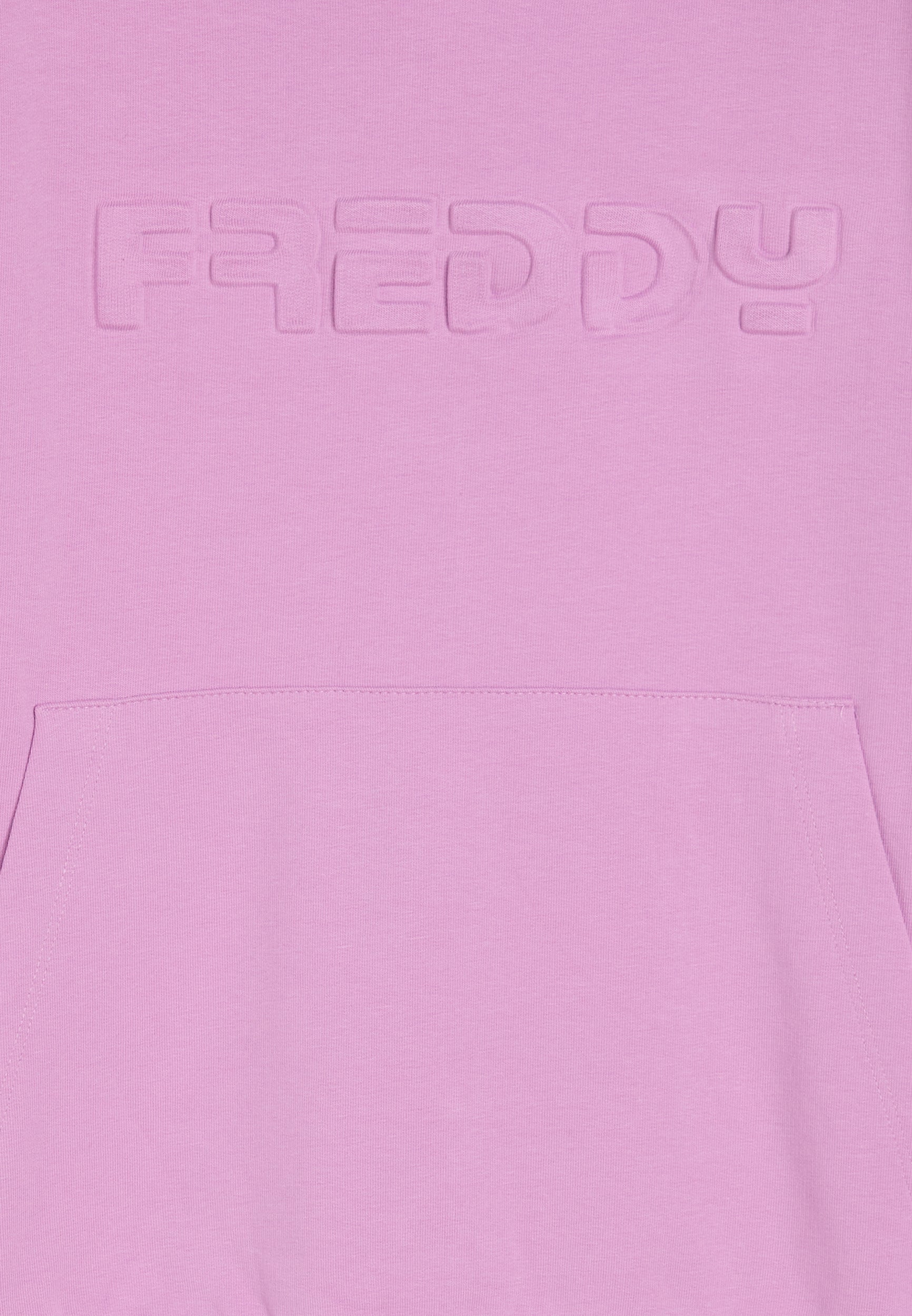 freddy-felpa-bambina-con-cappuccio-e-logo-in-rilievo image 6