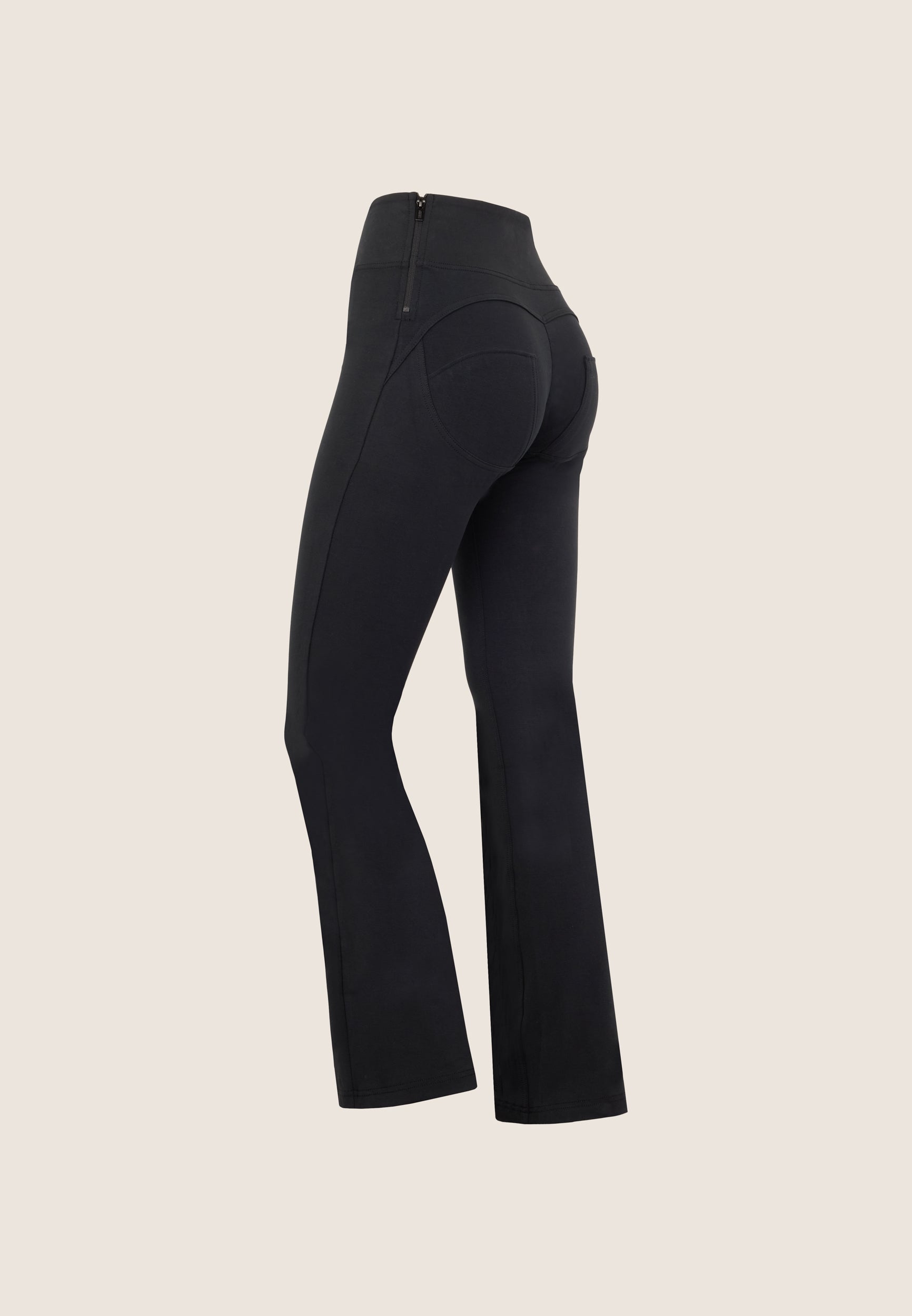 freddy-pantaloni-donna-wr-up-bootcut-vita-alta-heavy-jersey image 7