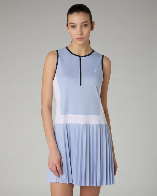 australian-absinth-dress-abito-sportivo-elasticizzato-con-gonna-plissettata image 1