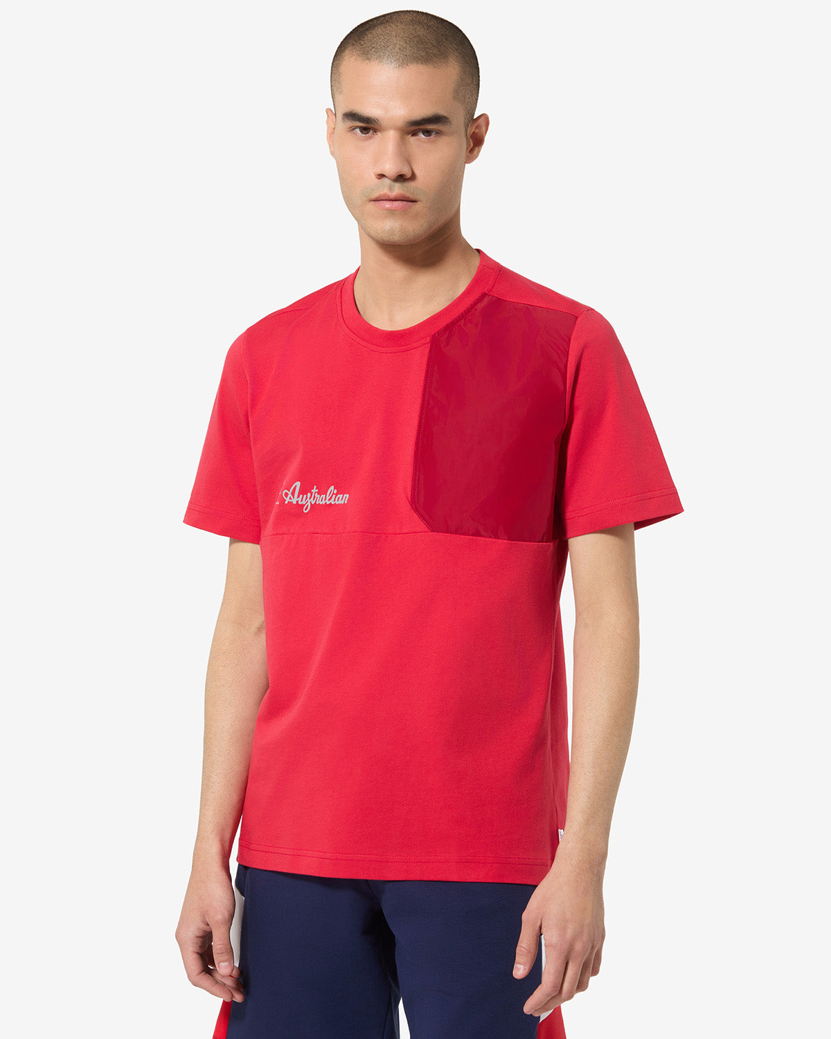 australian-gen-t-shirt-sportswear-maglietta-in-cotone-regular-fit-made-in-italy image 1
