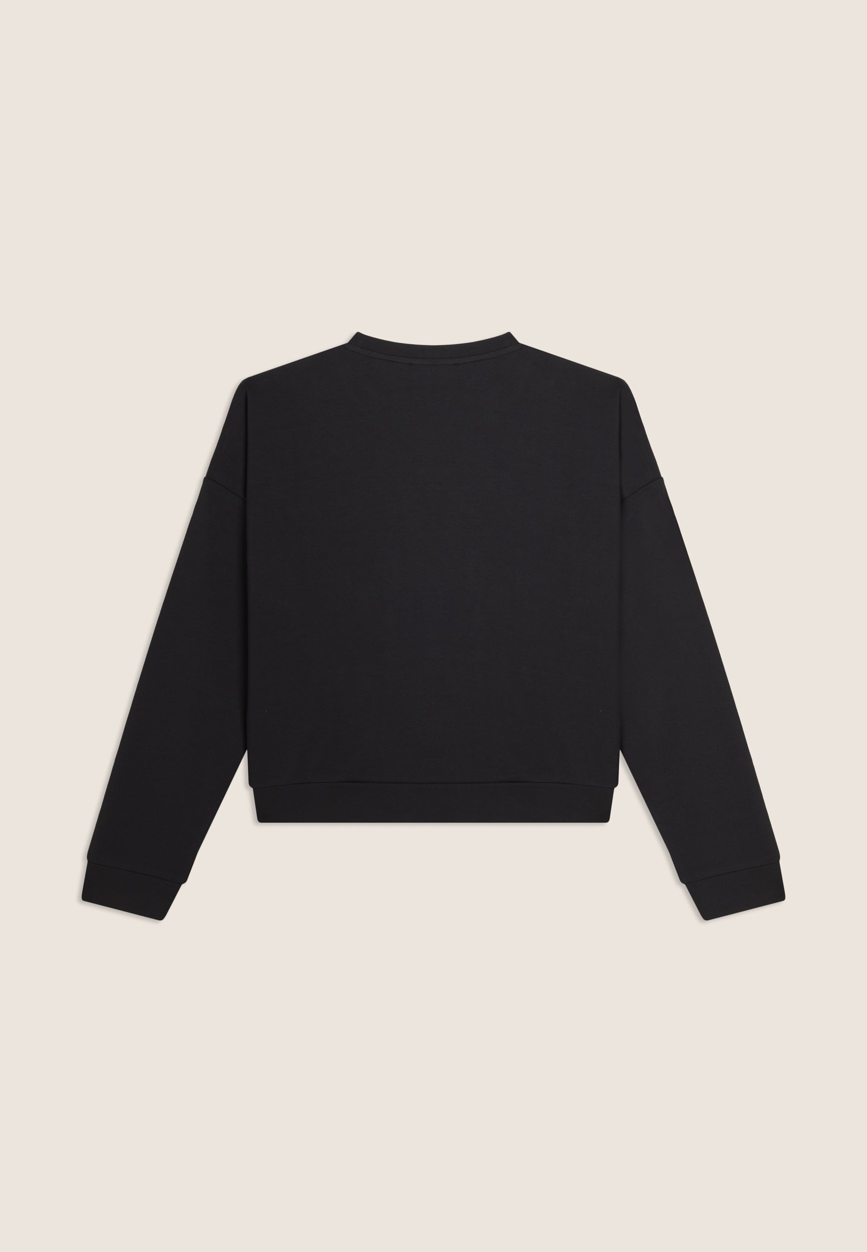 freddy-felpa-cropped-comfort-fit-girocollo-in-french-terry-di-cotone image 2