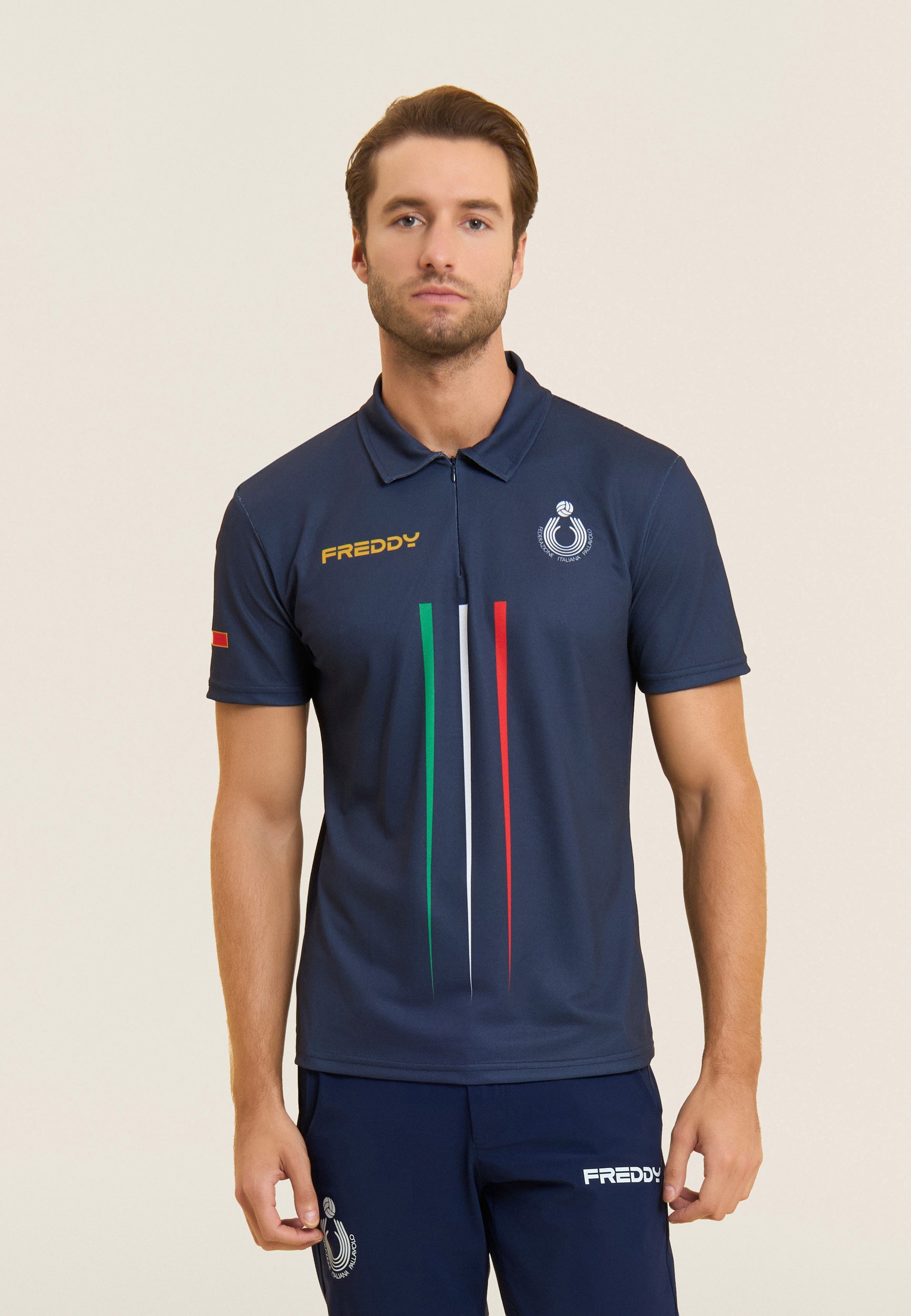 freddy-polo-uomo-fipav-da-gara-arbitri-zip-doppio-piquet image 8