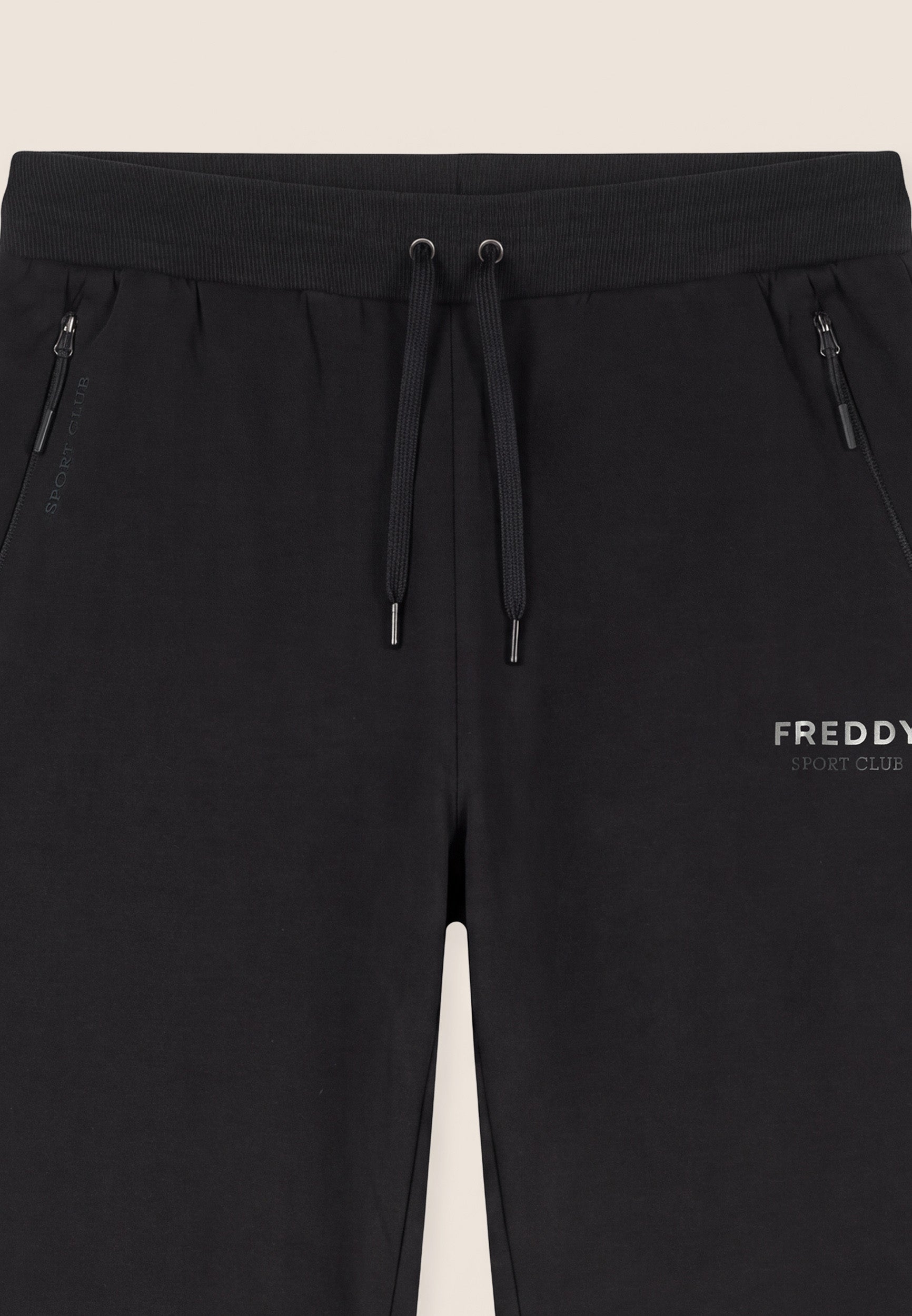 freddy-pantaloni-uomo-felpa-con-polsino-e-zip-tasche-100-cotone image 7