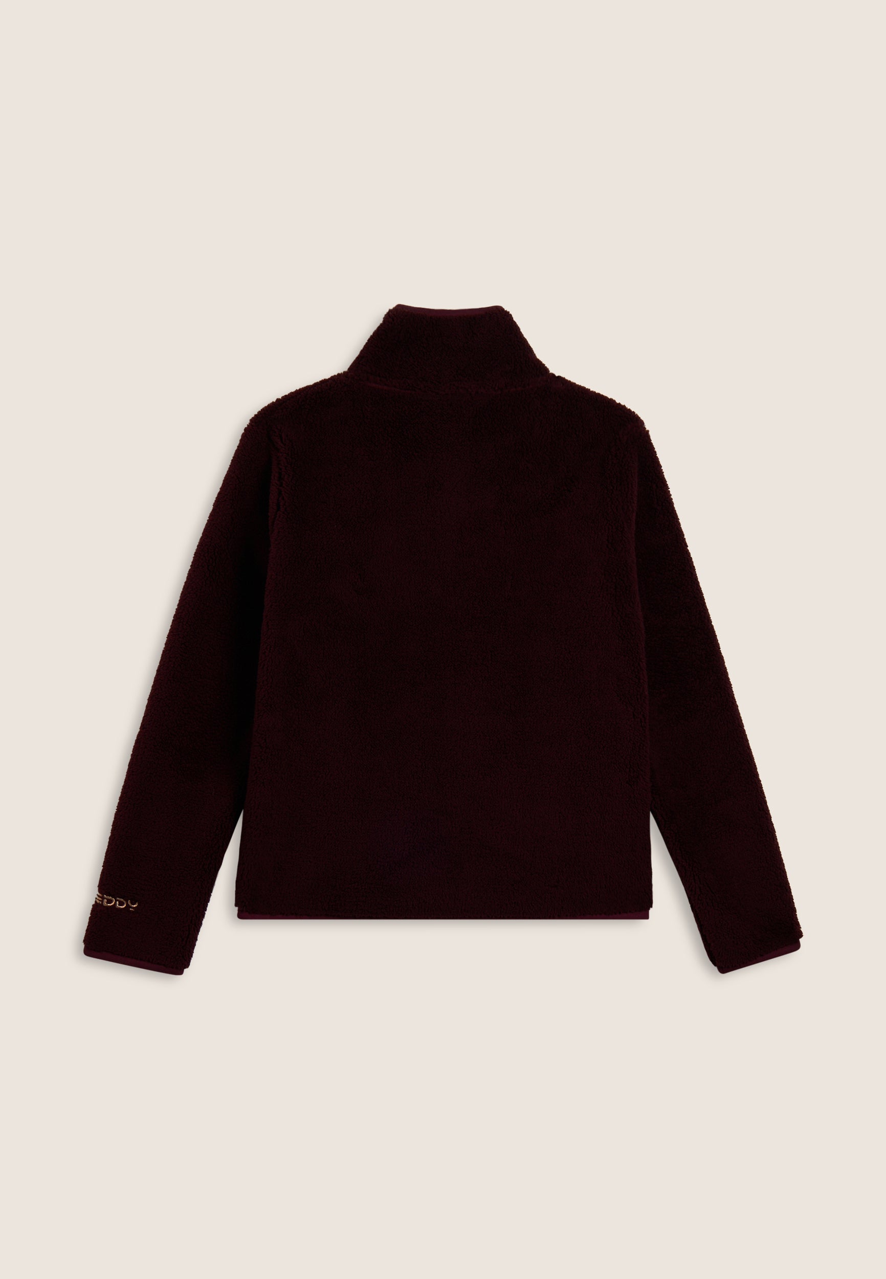 freddy-wr-up-giacca-donna-in-pile-sherpa-con-collo-alto-e-zip image 6