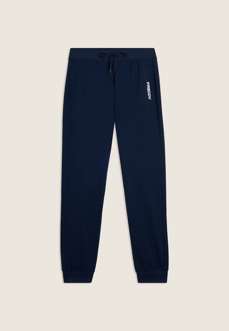 freddy-pantaloni-sportivi-in-jersey-stretch-con-taschino-regular-fit-full-length image 1