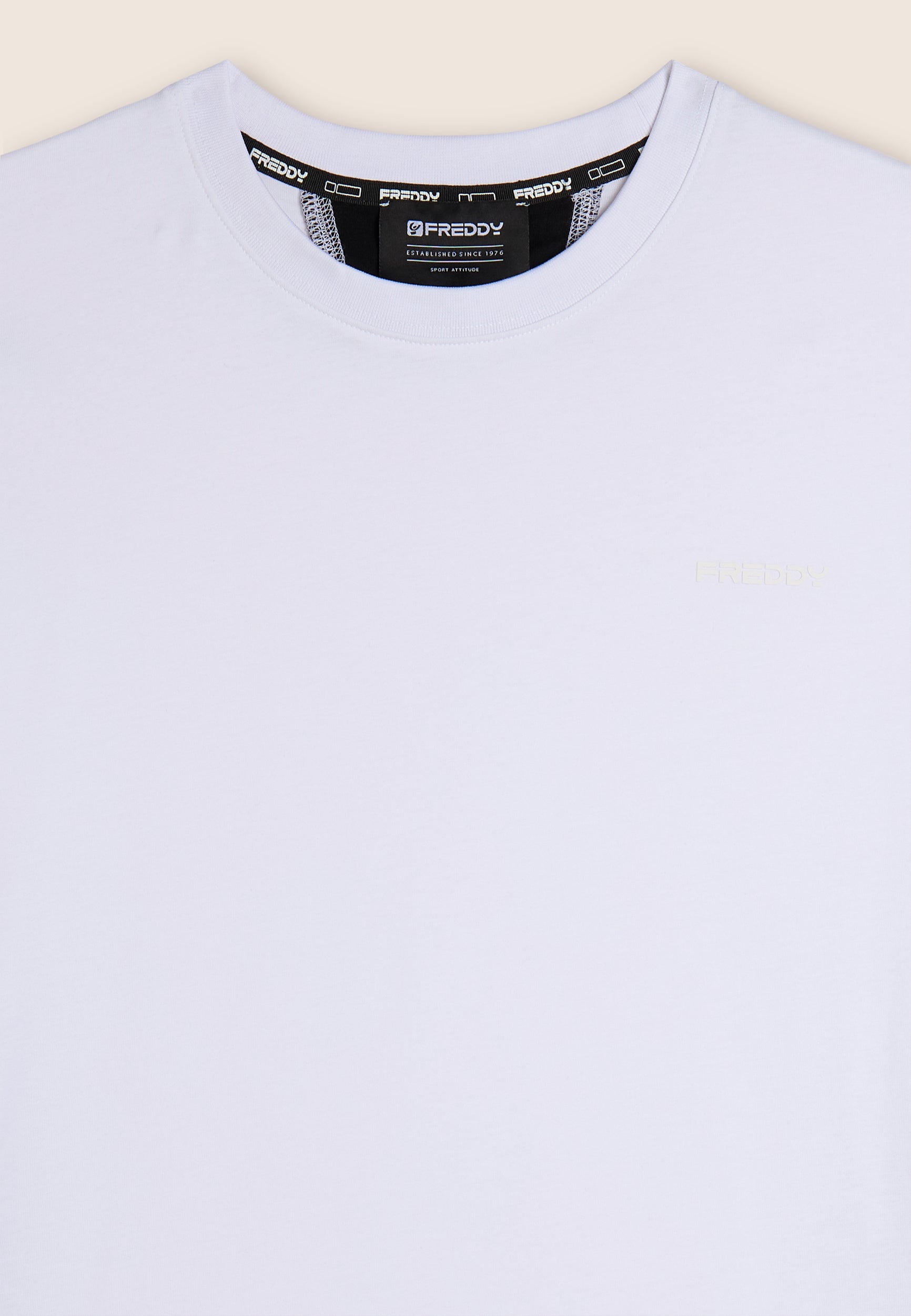 freddy-t-shirt-regular-fit-con-inserti-a-contrasto image 6