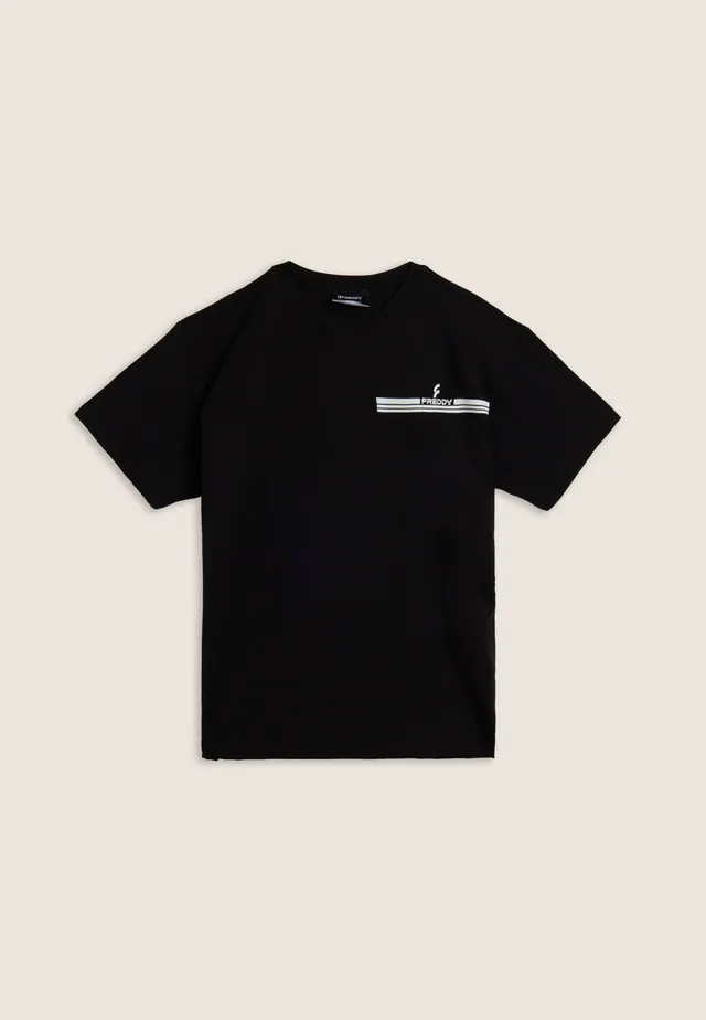 freddy-t-shirt-cuciture-a-blocchi-inserto-a-contrasto image 1