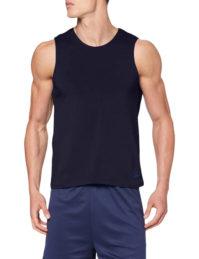 cmp-canotta-elasticizzata-in-jersey-uomo image 1