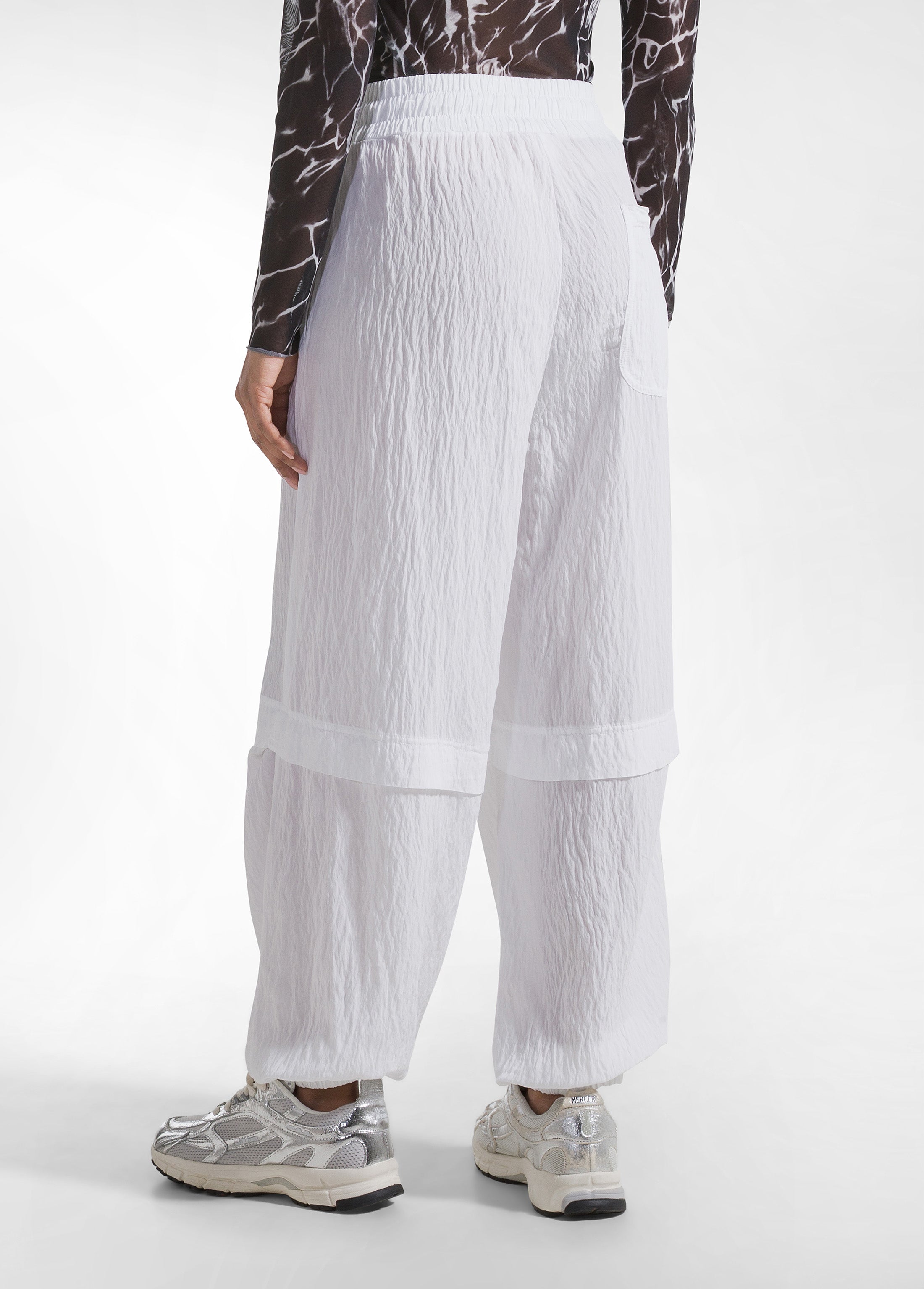 deha-jogger-ampi-viscosa-crinkle-iron-free-bianco image 3