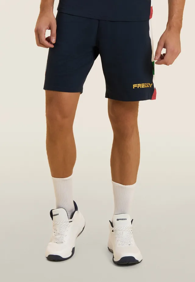 freddy-pantaloni-corti-uomo-italia-fgi-french-terry-bicolore image 1