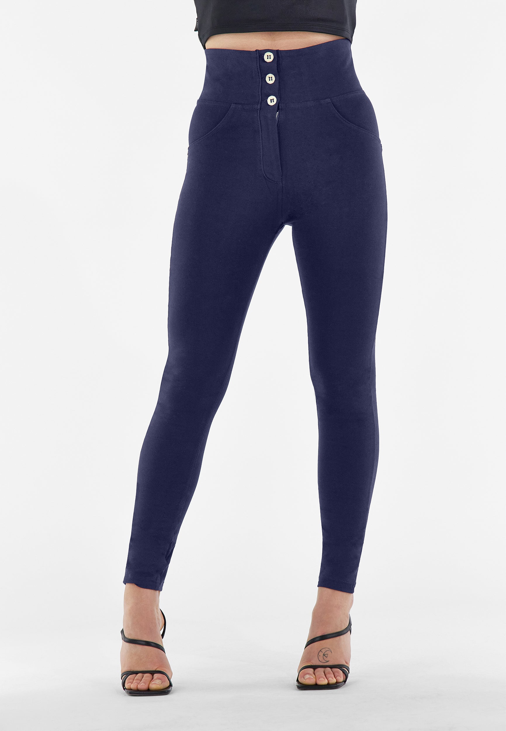 freddy-pantaloni-push-up-wr-up-curvy-vita-alta-con-bottoni image 7