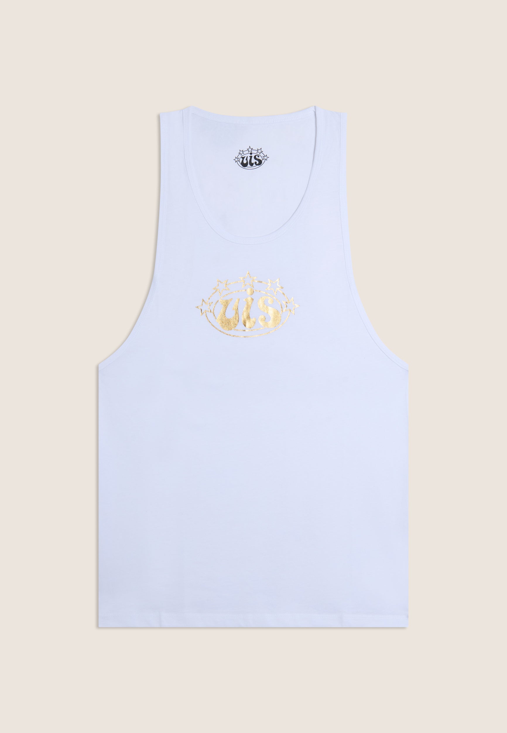 freddy-canotta-donna-regular-in-cotone-con-logo-vis-oro image 4