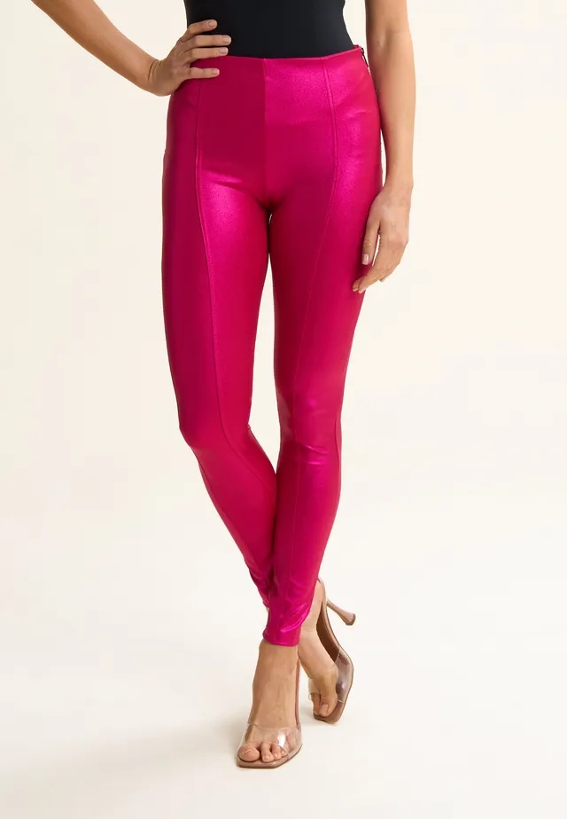 freddy-wr-up-pantaloni-push-up-vita-alta-superskinny-wet-effect-lucido image 1