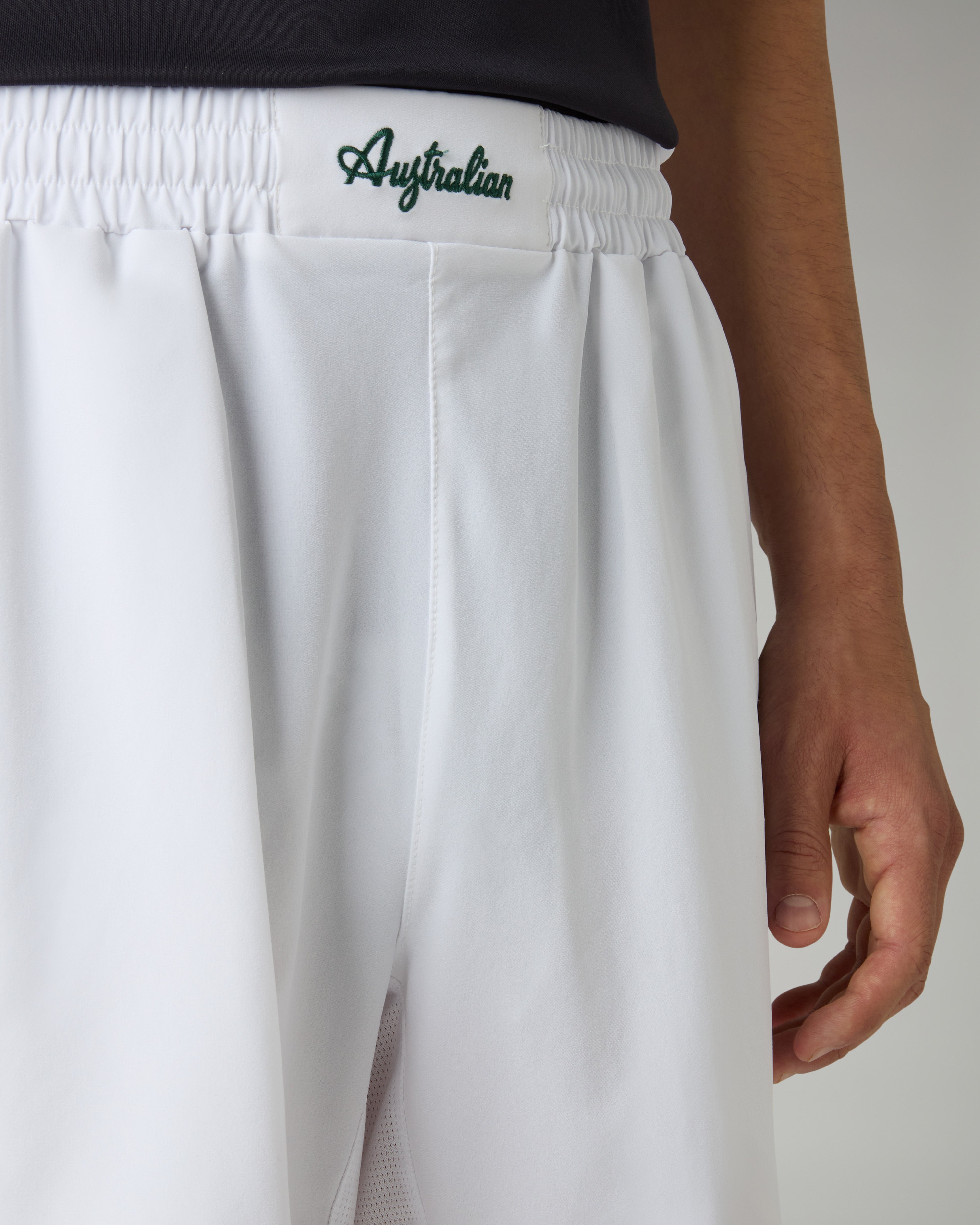 australian-slam-classic-short-short-tennis-bi-elastico-bianco-made-in-italy image 4