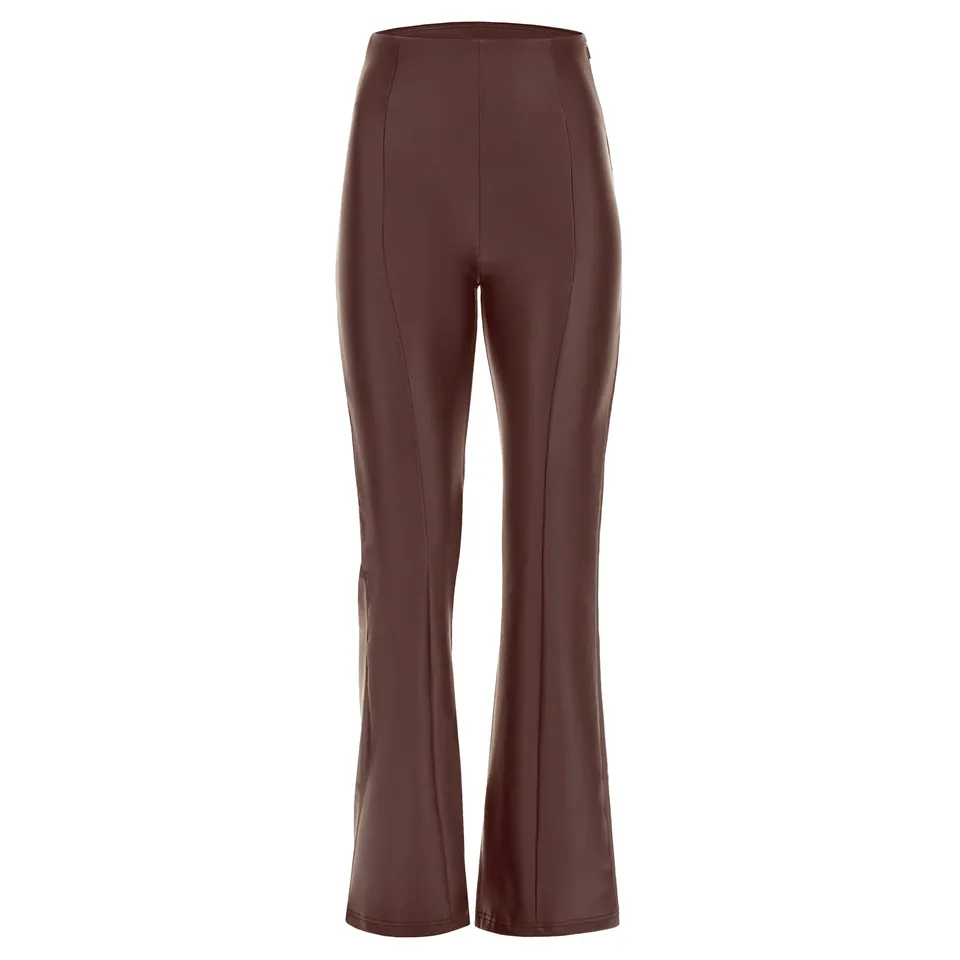 freddy-wr-up-pantaloni-similpelle-vita-alta-fondo-super-flare image 1