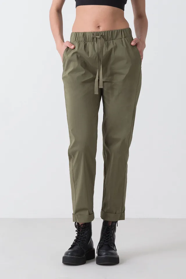 dimensione-danza-summer-pantalone-in-popeline-di-cotone-donna image 1
