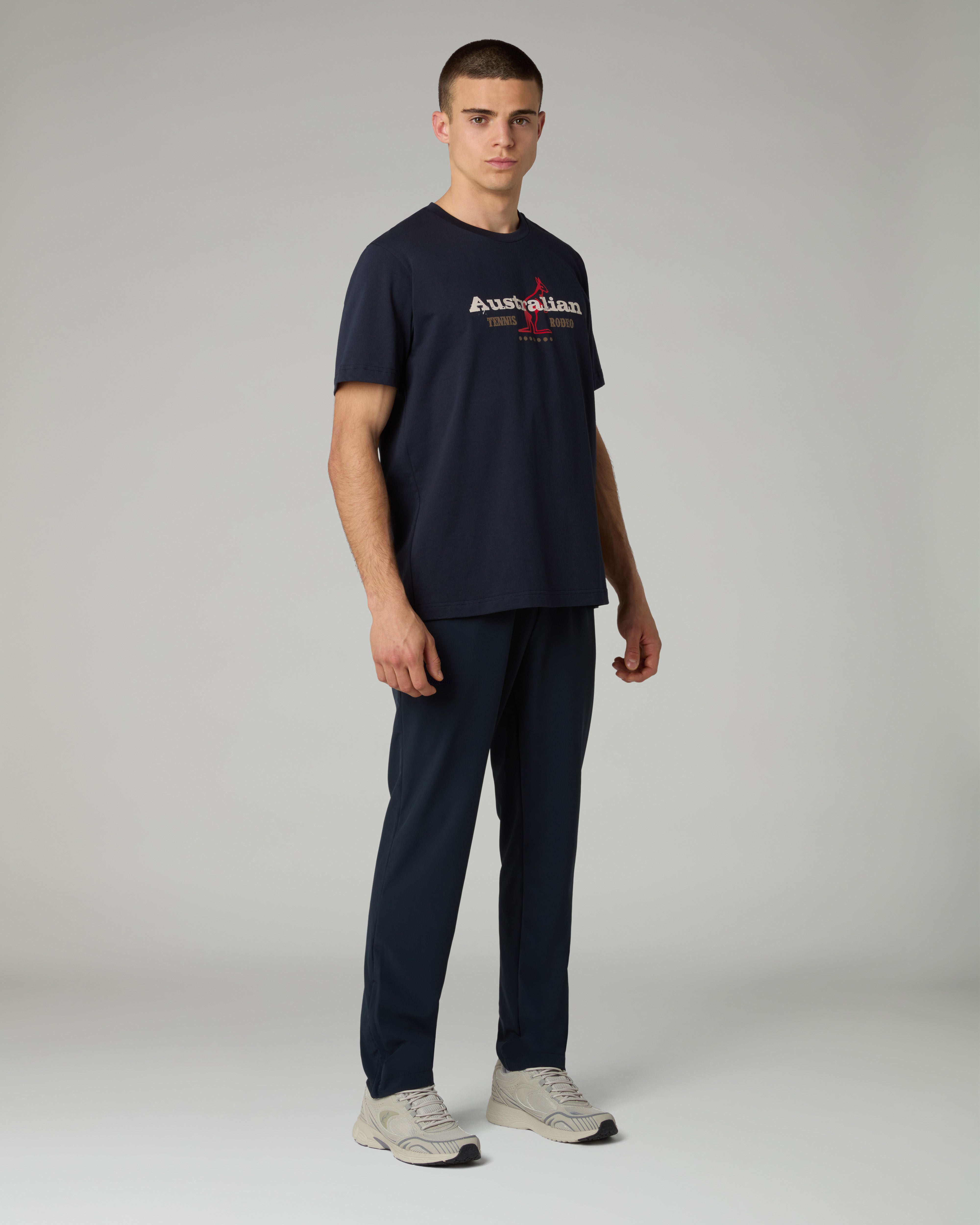 australian-rodeo-t-shirt-maglietta-cotone-blu-navy-regular-fit image 2