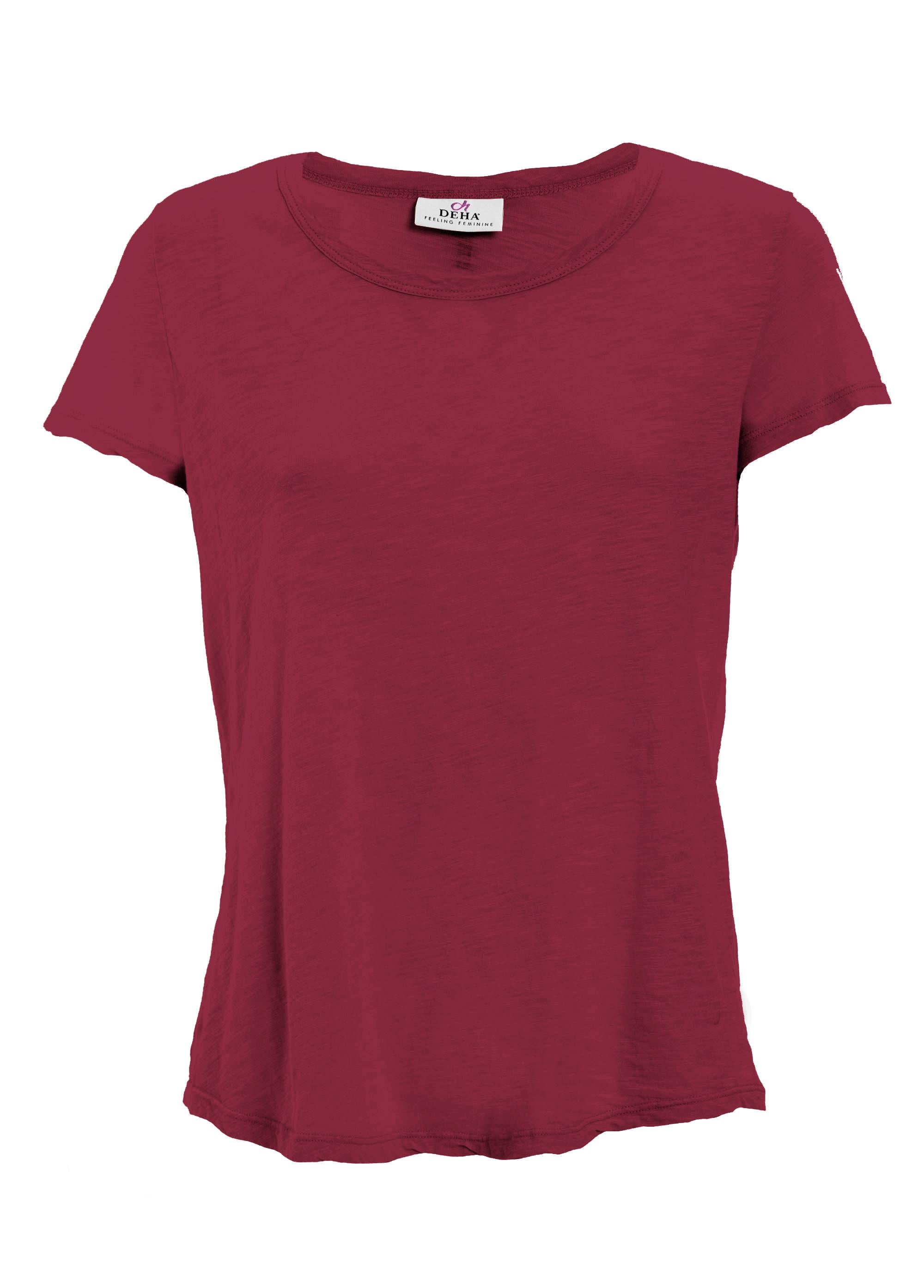 deha-t-shirt-in-cotone-flamm-rosso image 1