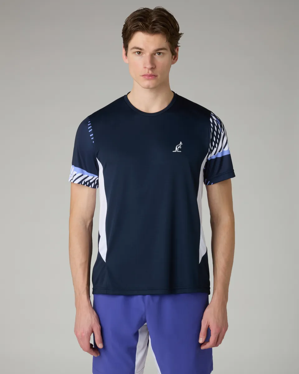 australian-absinth-sleeves-t-shirt-maglia-tecnica-blu-eclipse image 1