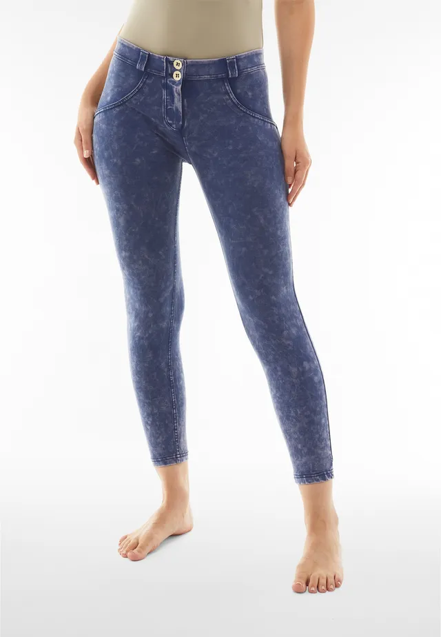 freddy-pantaloni-push-up-wr-up-7-8-superskinny-effetto-bleached image 1