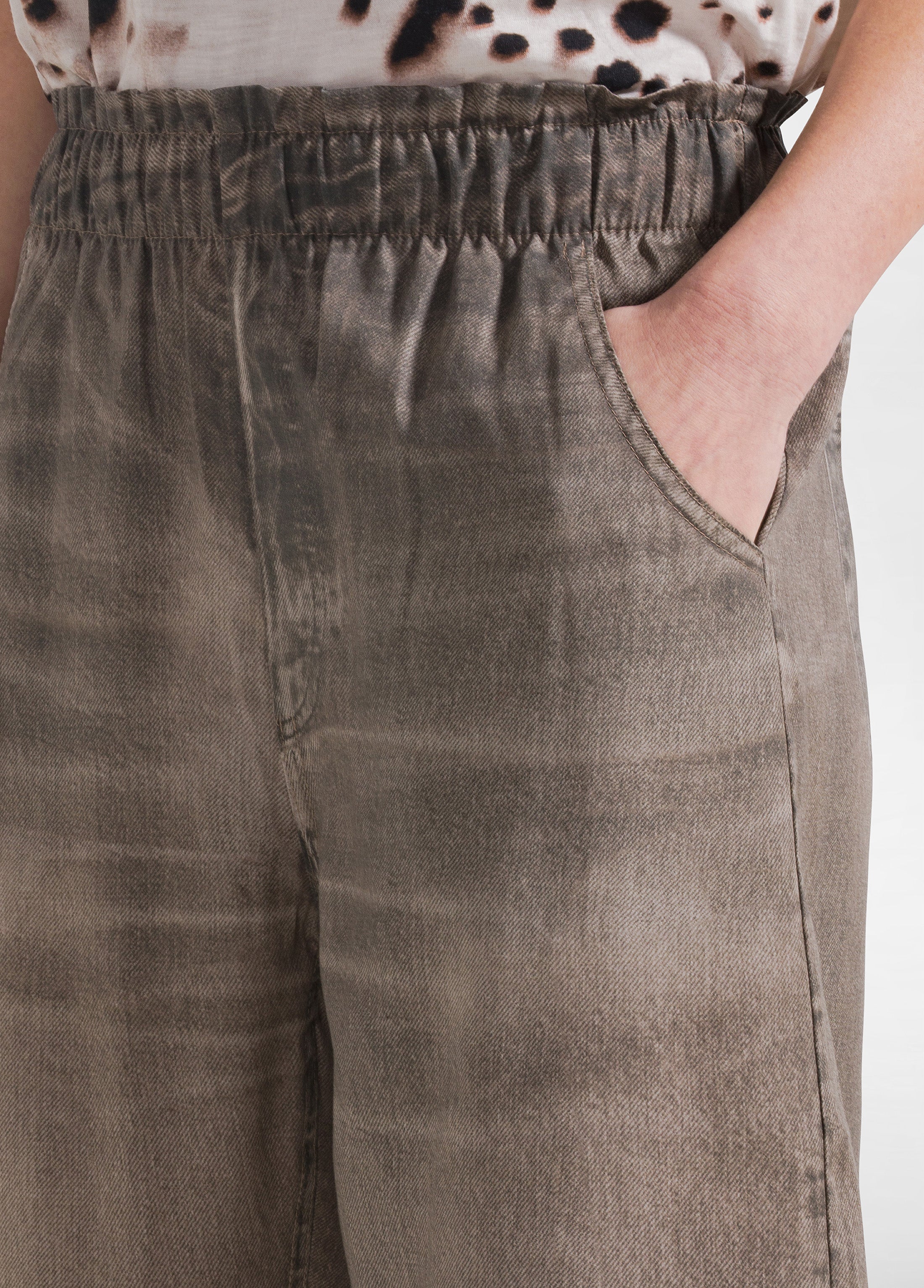deha-d42536-pantaloni-balloon-denim-effect-nero image 4