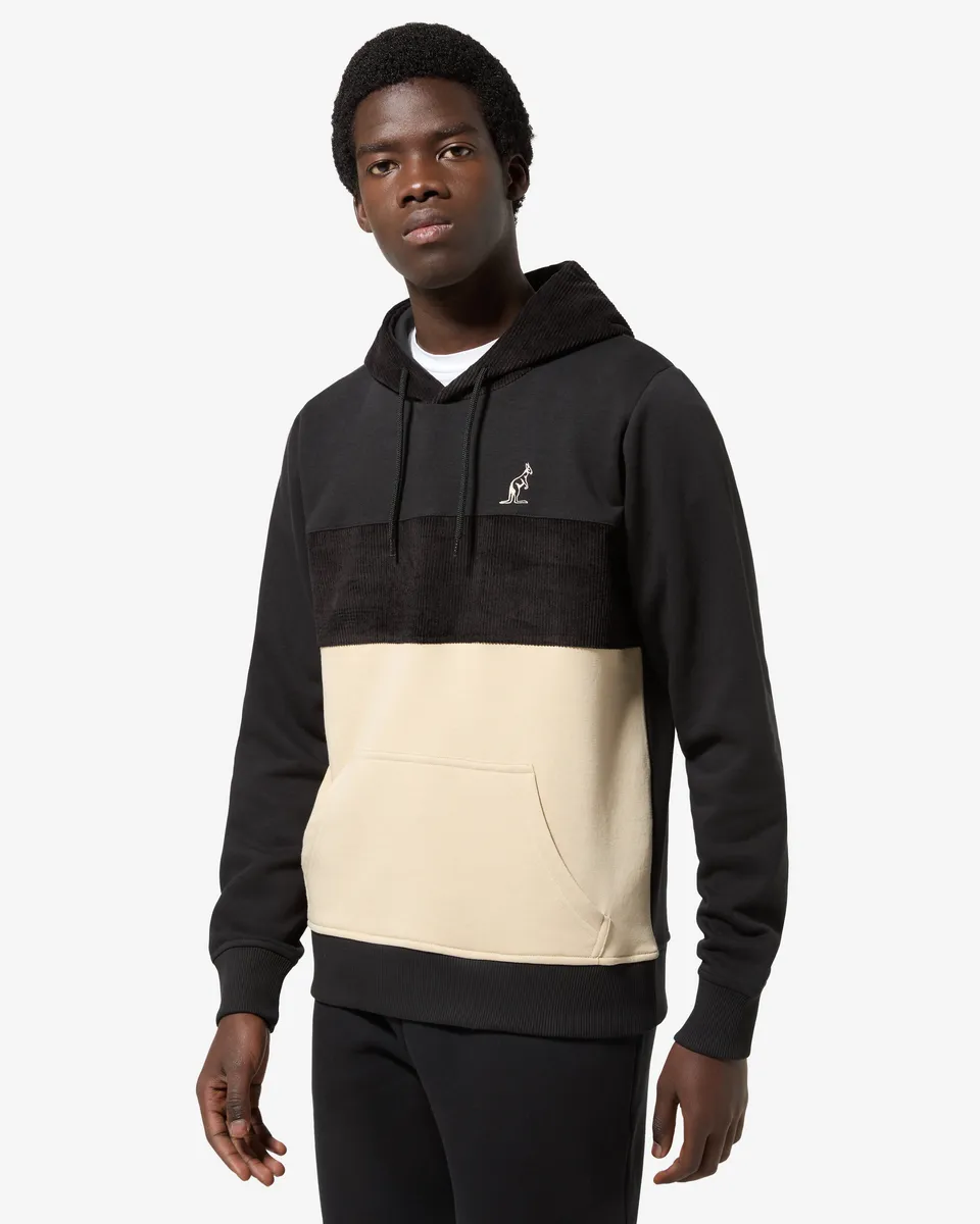 australian-style-hoodie-felpa-nera-corduroy image 1