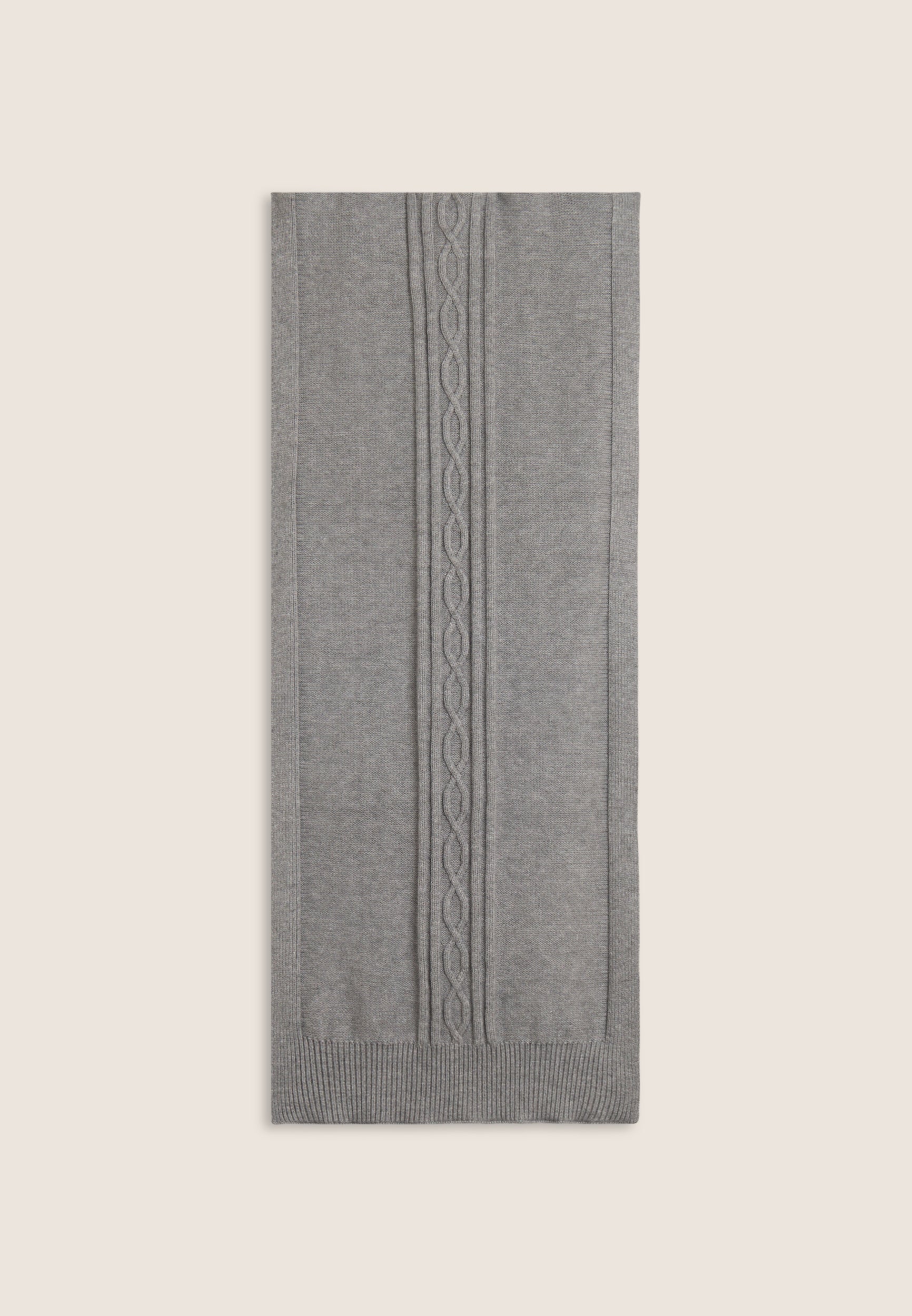 freddy-sciarpa-in-maglia-con-treccia-centrale-154-cm image 3