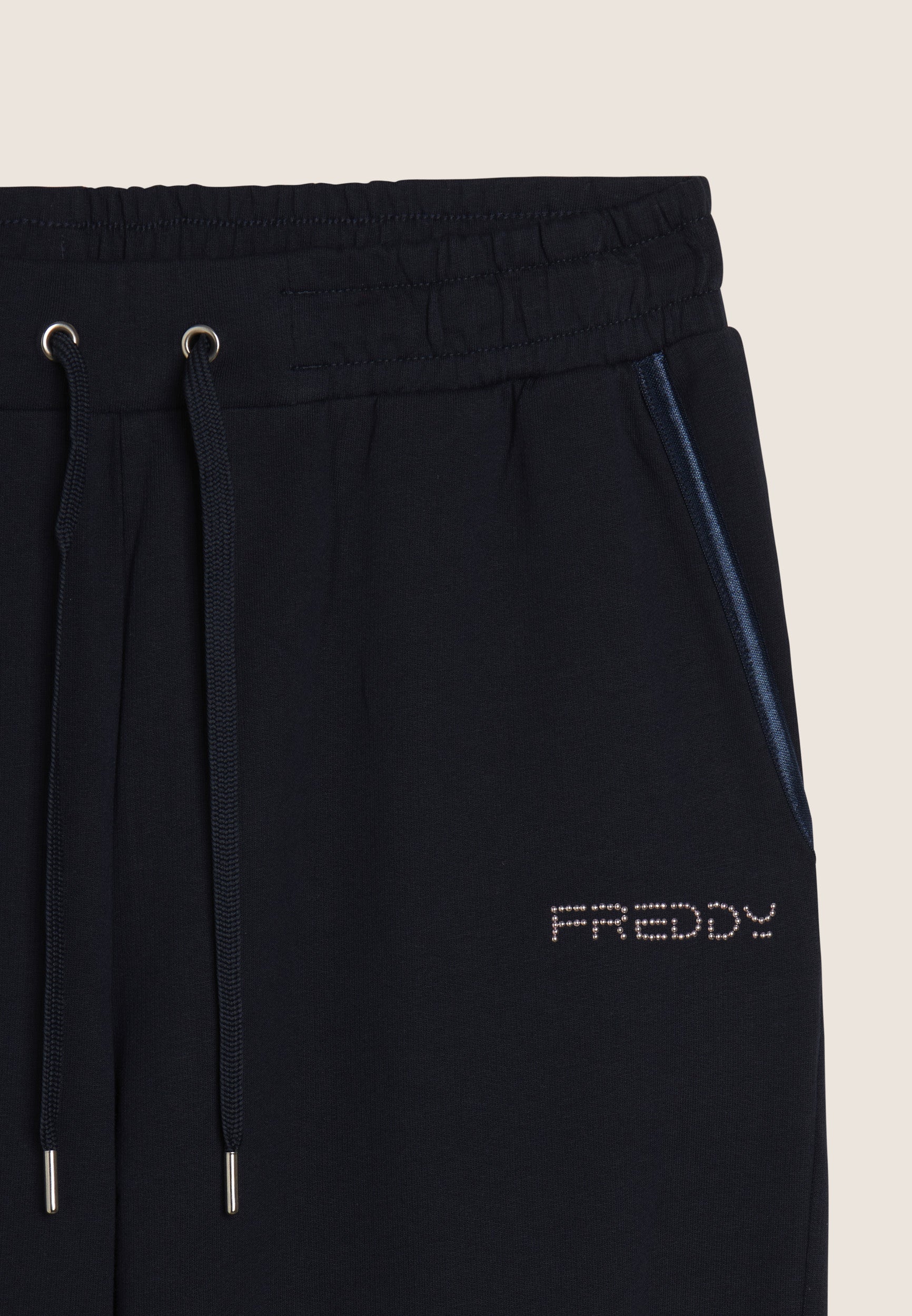 freddy-pantaloni-sportivi-comfort-fit-gamba-dritta-in-jersey-cotone image 8