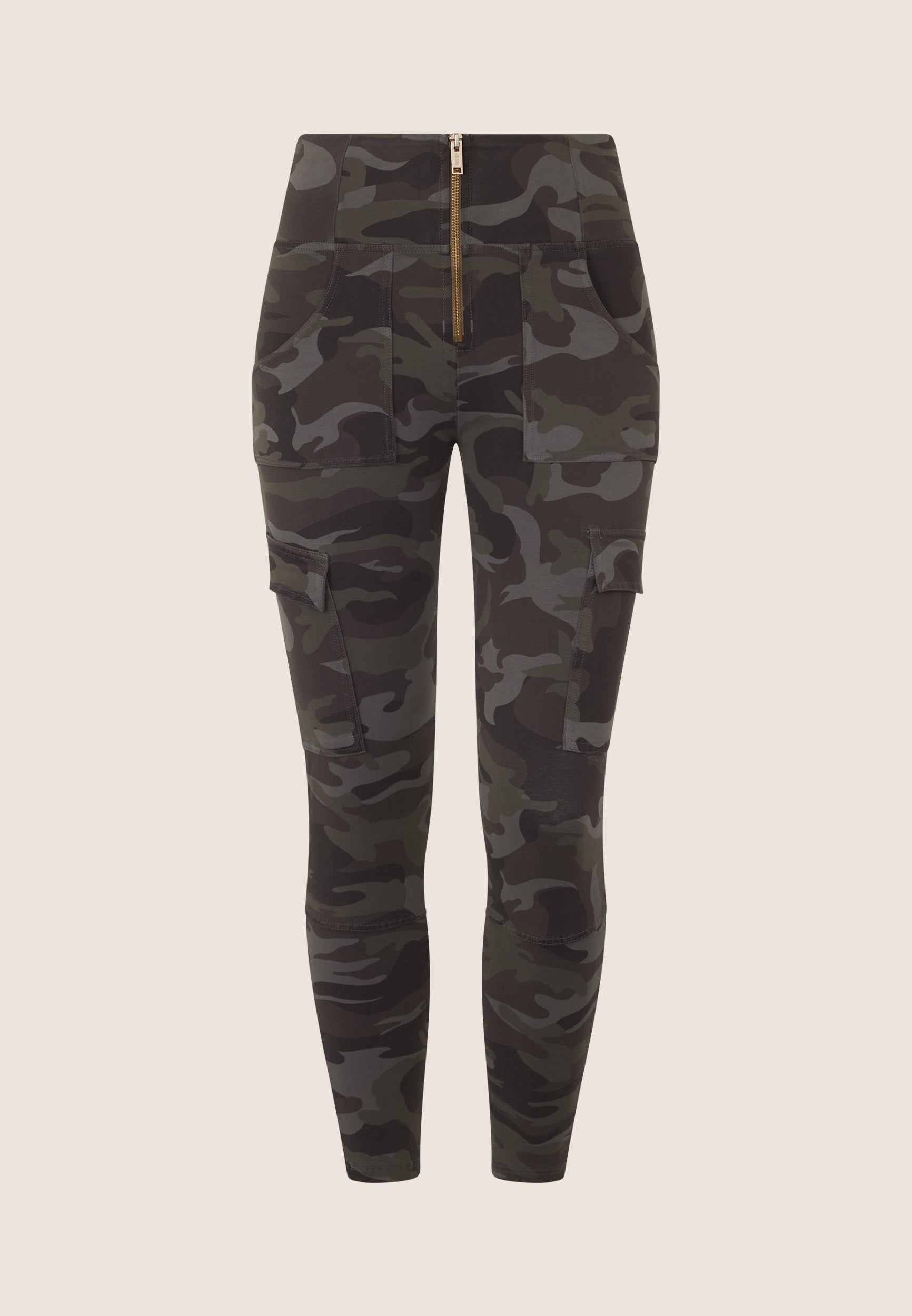 freddy-pantaloni-wr-up-cargo-vita-alta-jersey-camo-push-up image 5