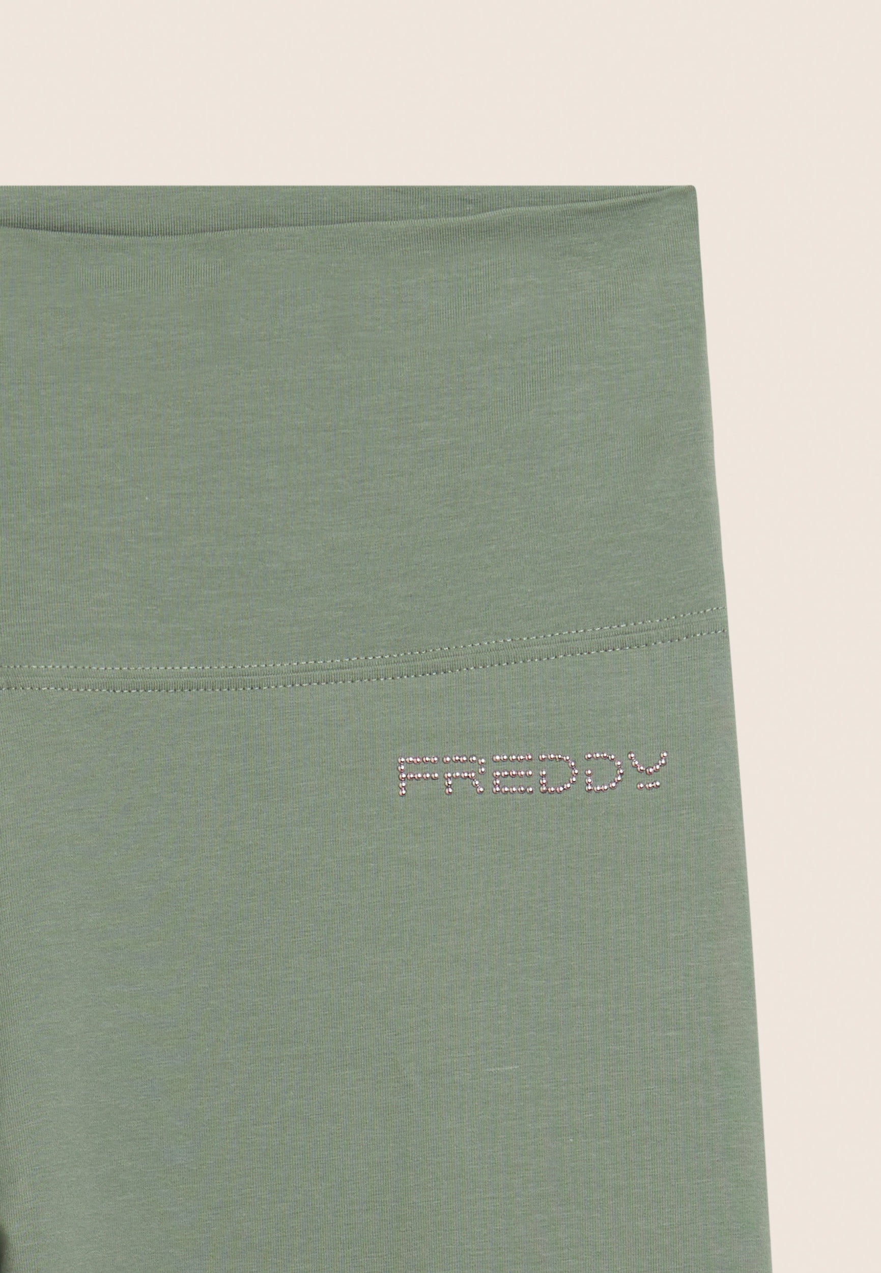 freddy-pantaloni-sportivi-donna-in-jersey-stretch-con-fondo-regolabile image 7