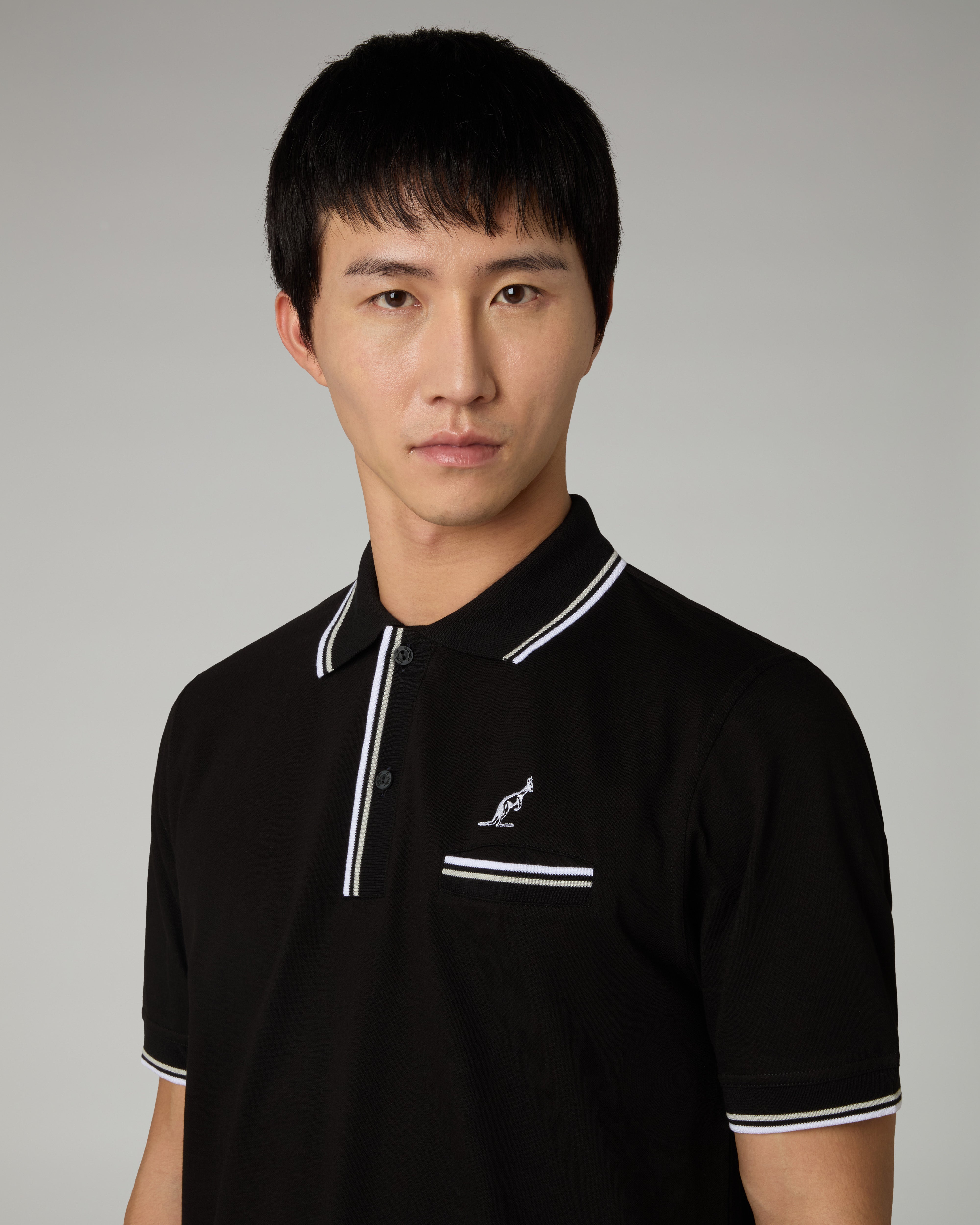 australian-pocket-piquet-polo-shirt-nera-regular-fit-made-in-italy image 4