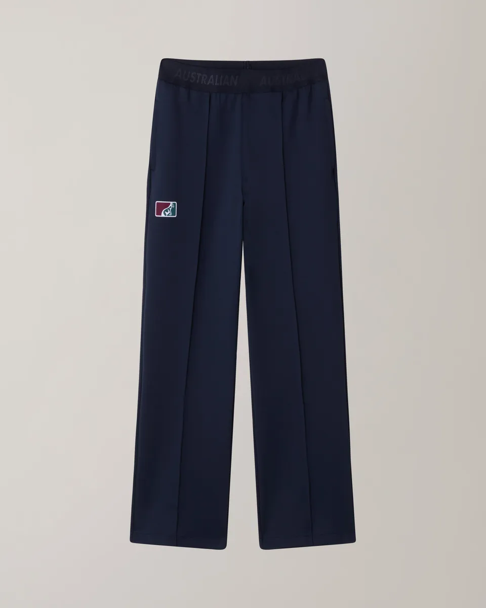 australian-classic-track-pant-pantalone-tuta-blu-navy-gamba-larga image 1