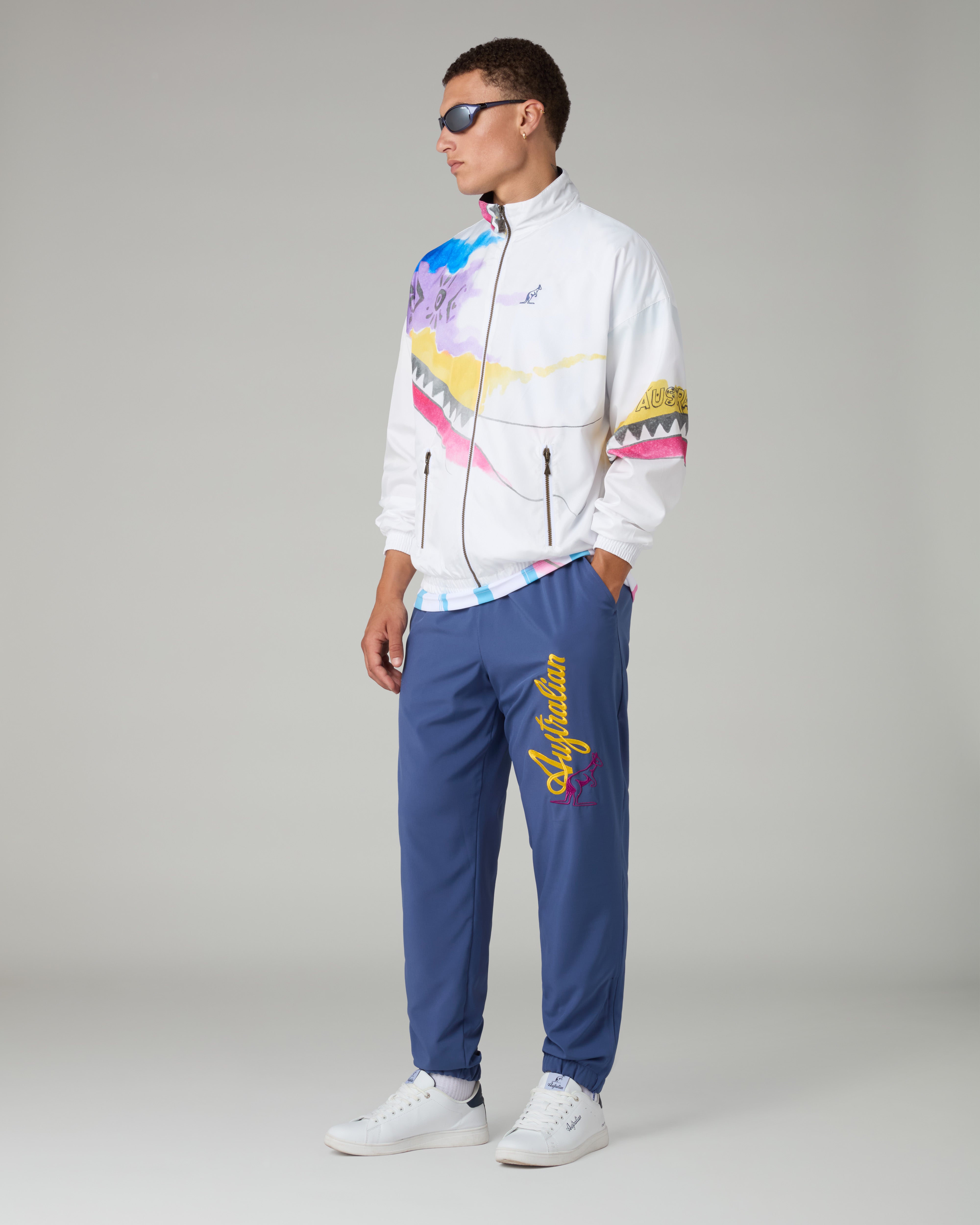 australian-native-track-jacket-giacca-tuta-bianco-archive-fw26 image 2