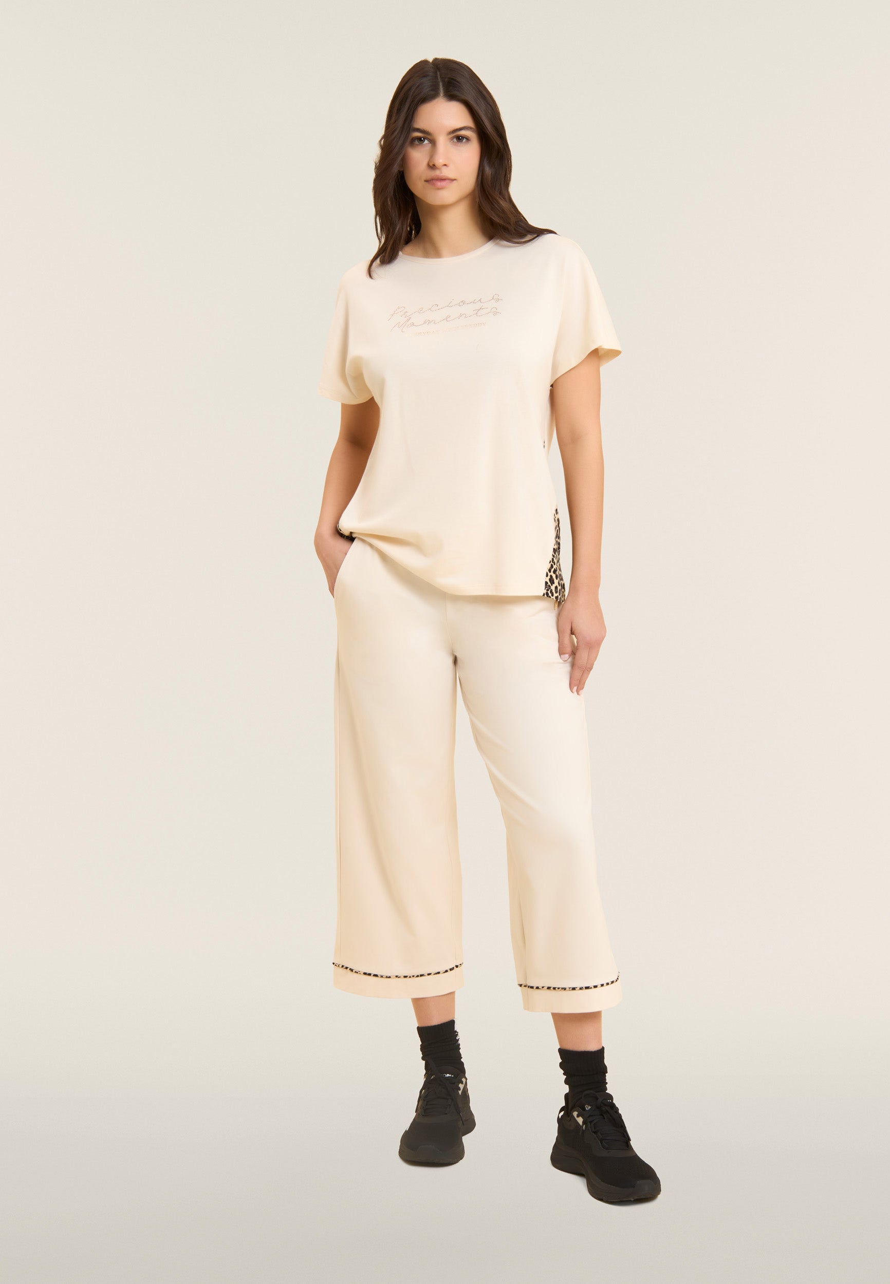 freddy-pantaloni-cropped-wide-leg-animalier image 2