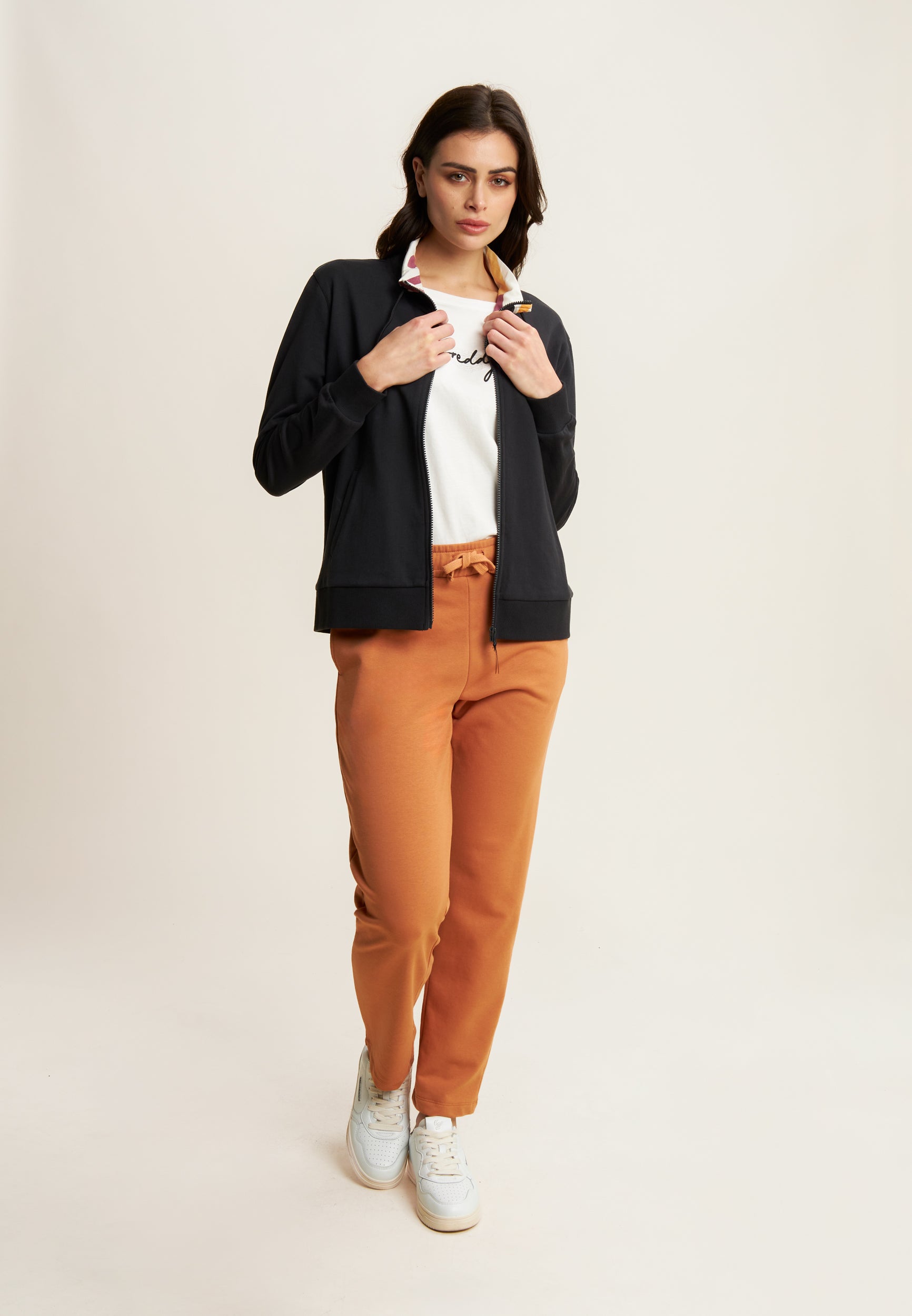 freddy-jogger-regular-fit-in-french-terry-con-logo-laterale image 2