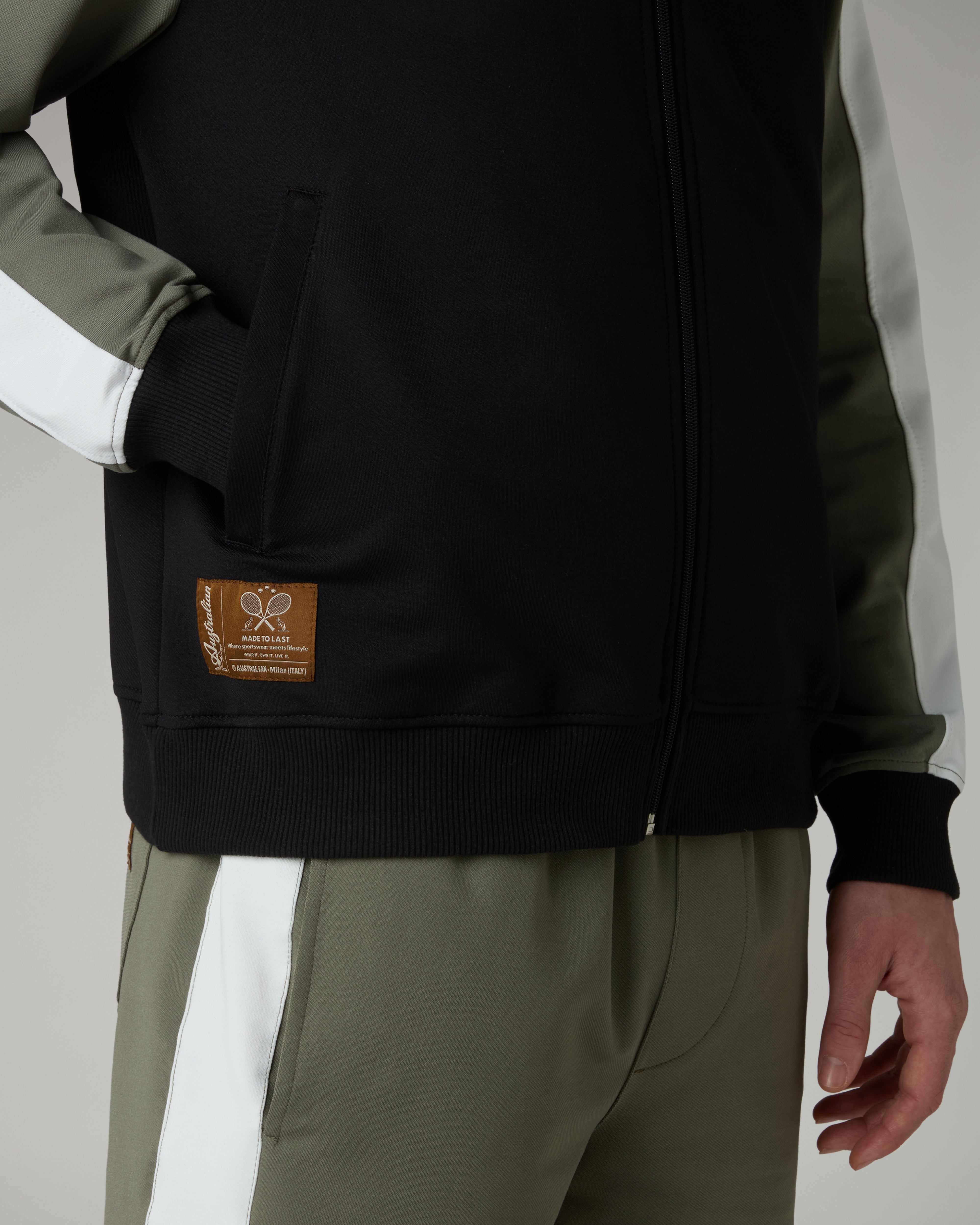 australian-doric-club-track-jacket-giacca-in-tessuto-dream-misto-cotone-full-zip image 5
