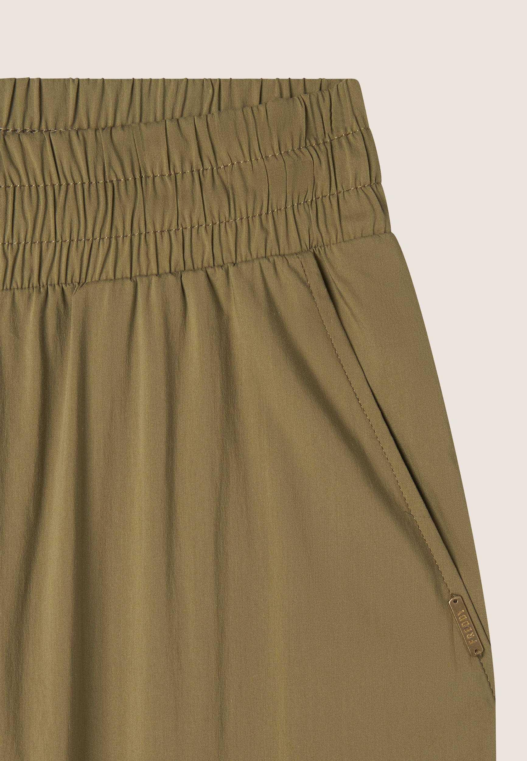 freddy-pantaloni-in-popeline-elasticizzato-regular-fit image 7