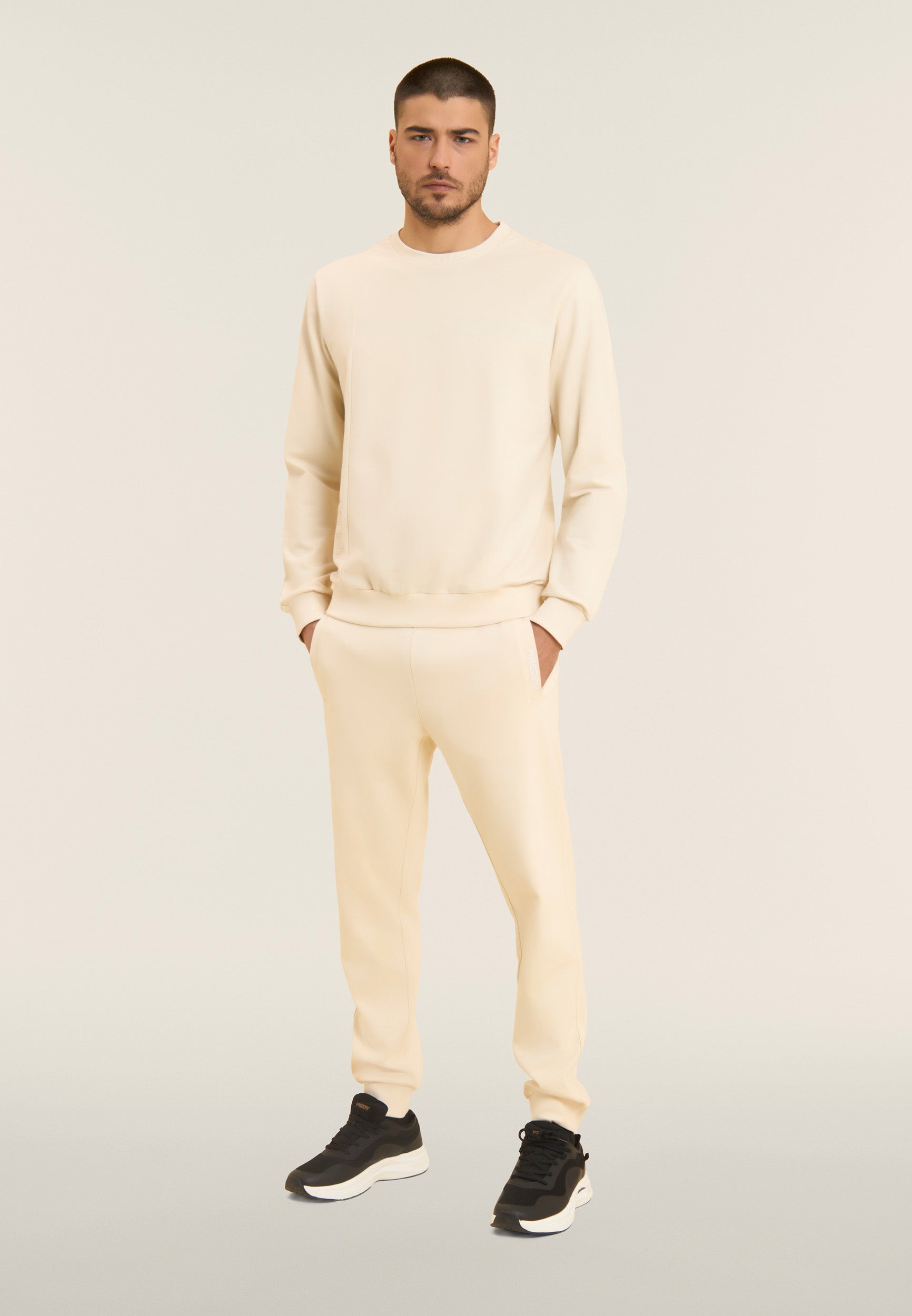 freddy-pantaloni-sportivi-in-cotone-interlock-con-taschino-posteriore-regular-fu image 2