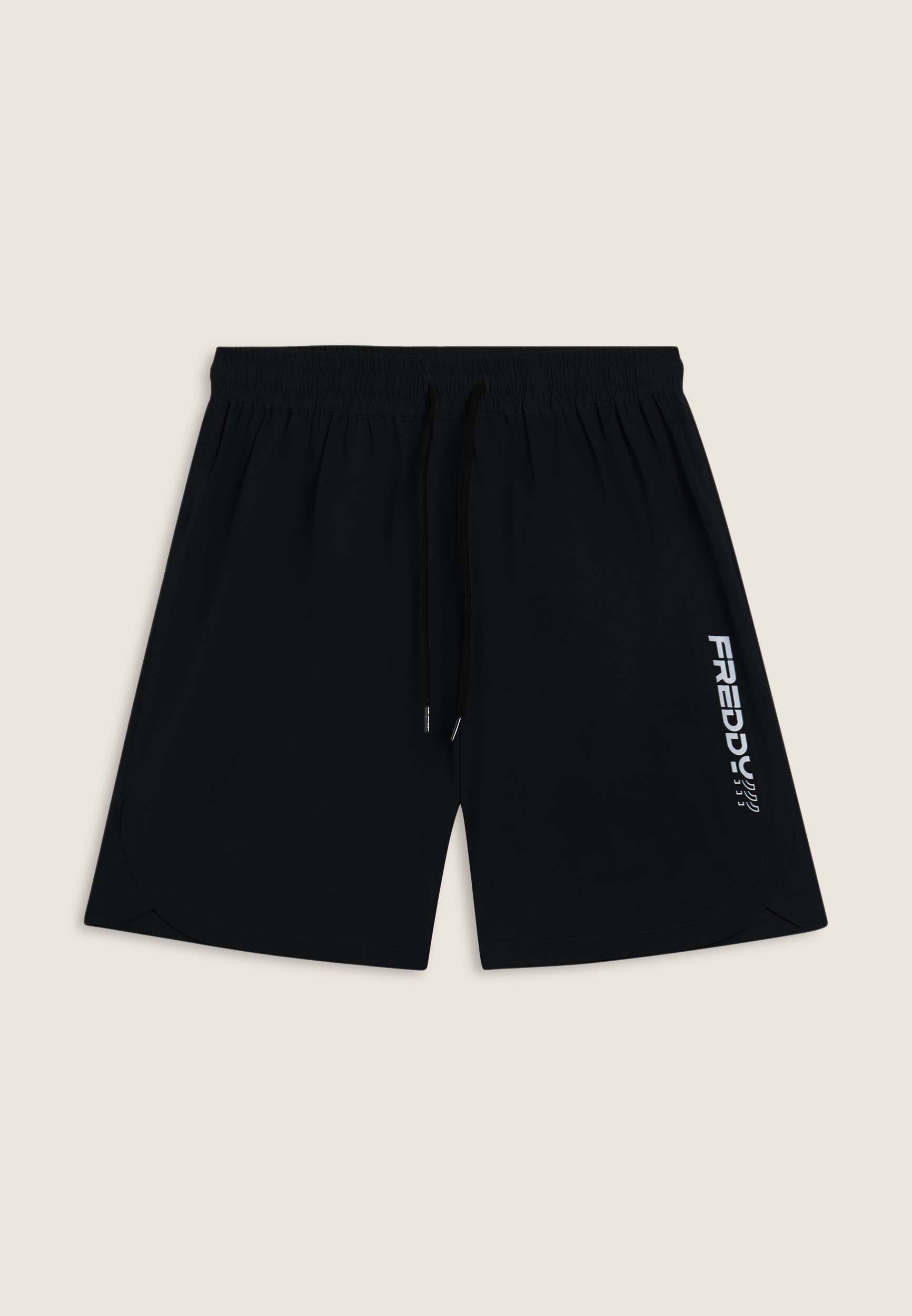 freddy-shorts-slim-da-uomo-con-tasche-zip-e-coulisse-in-vita image 8