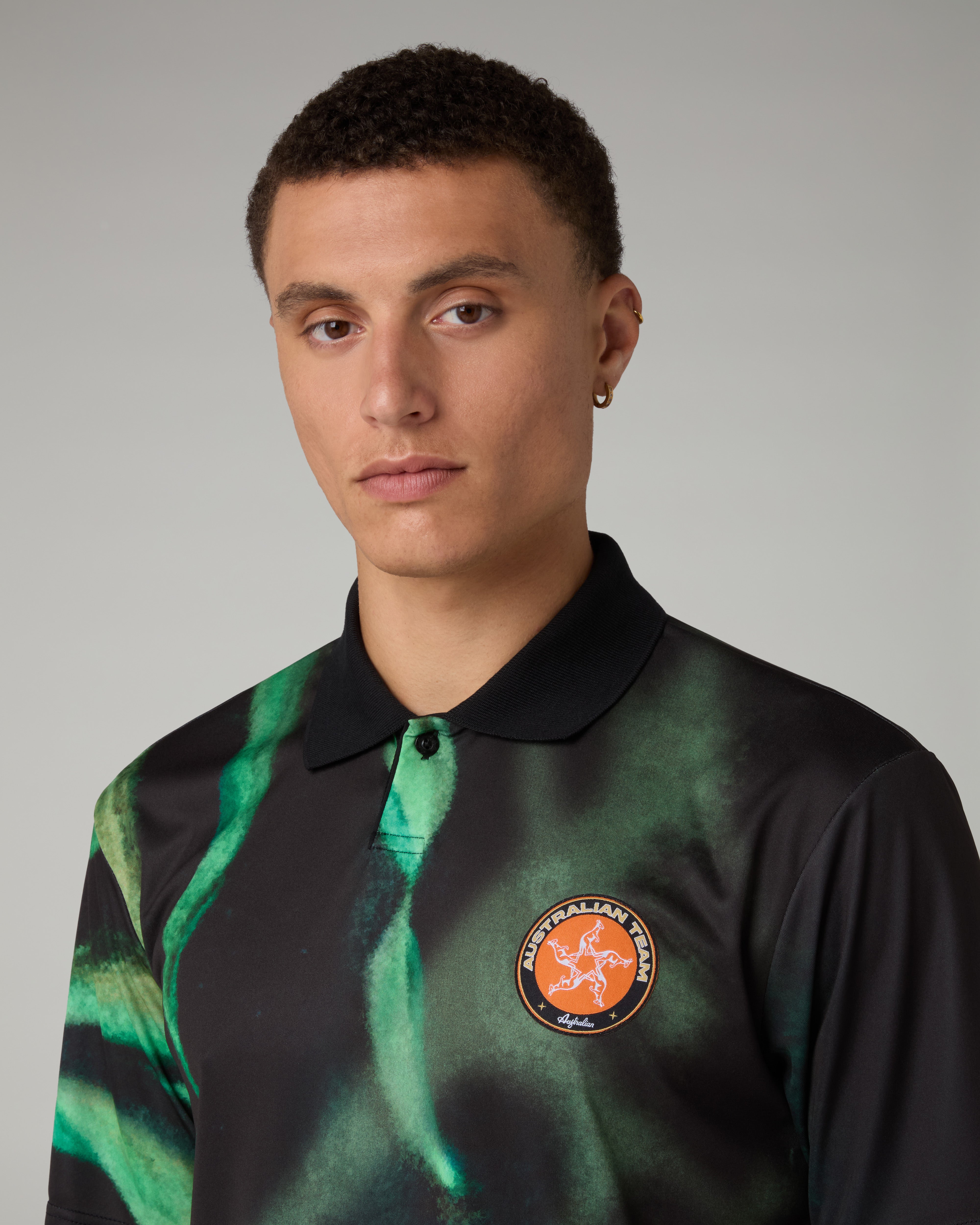 australian-blanca-soccer-polo-shirt-polo-nera-ace-elasticizzata image 4